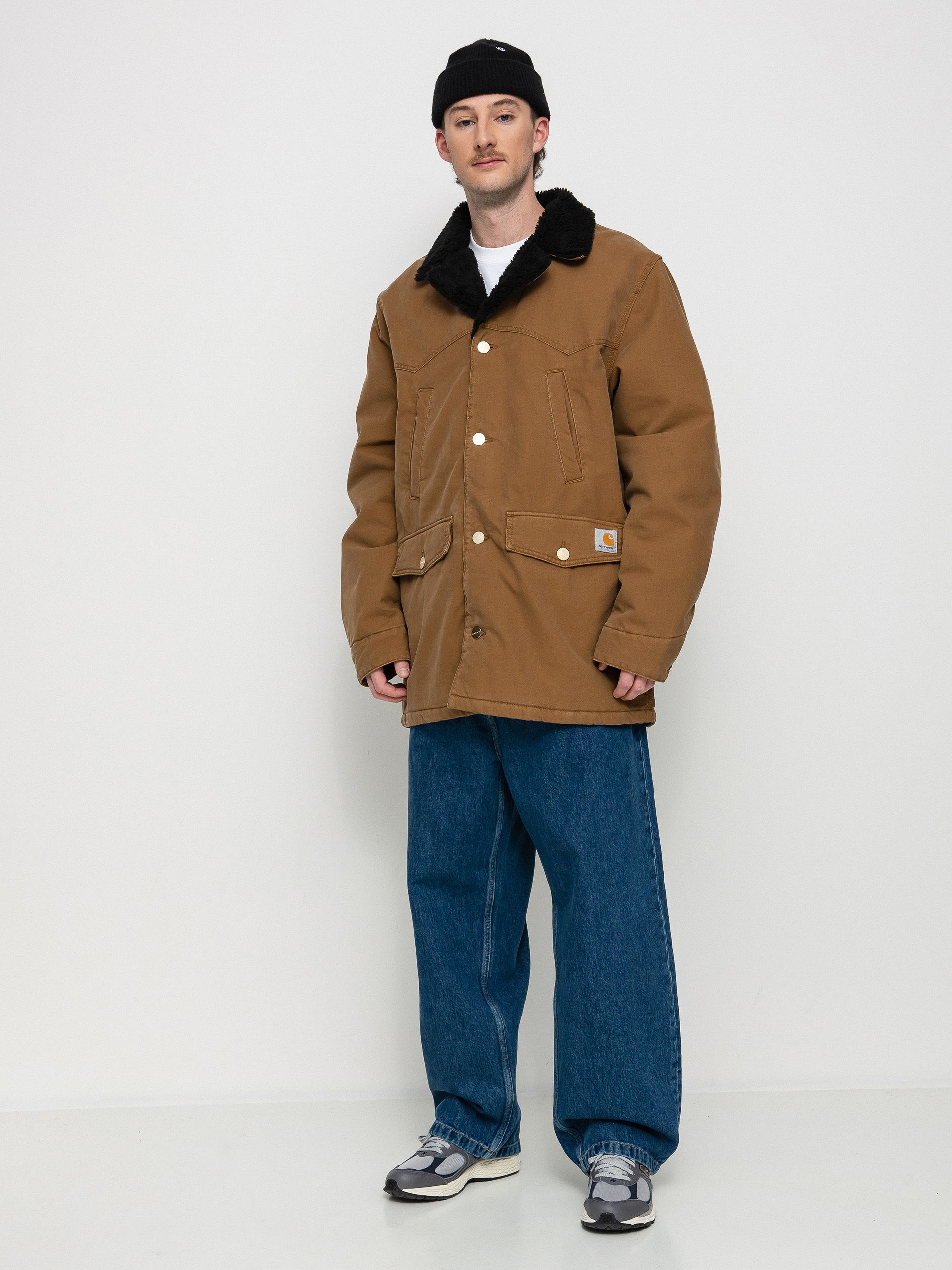 Carhartt WIP Newman Coat Dzseki (hamilton brown)