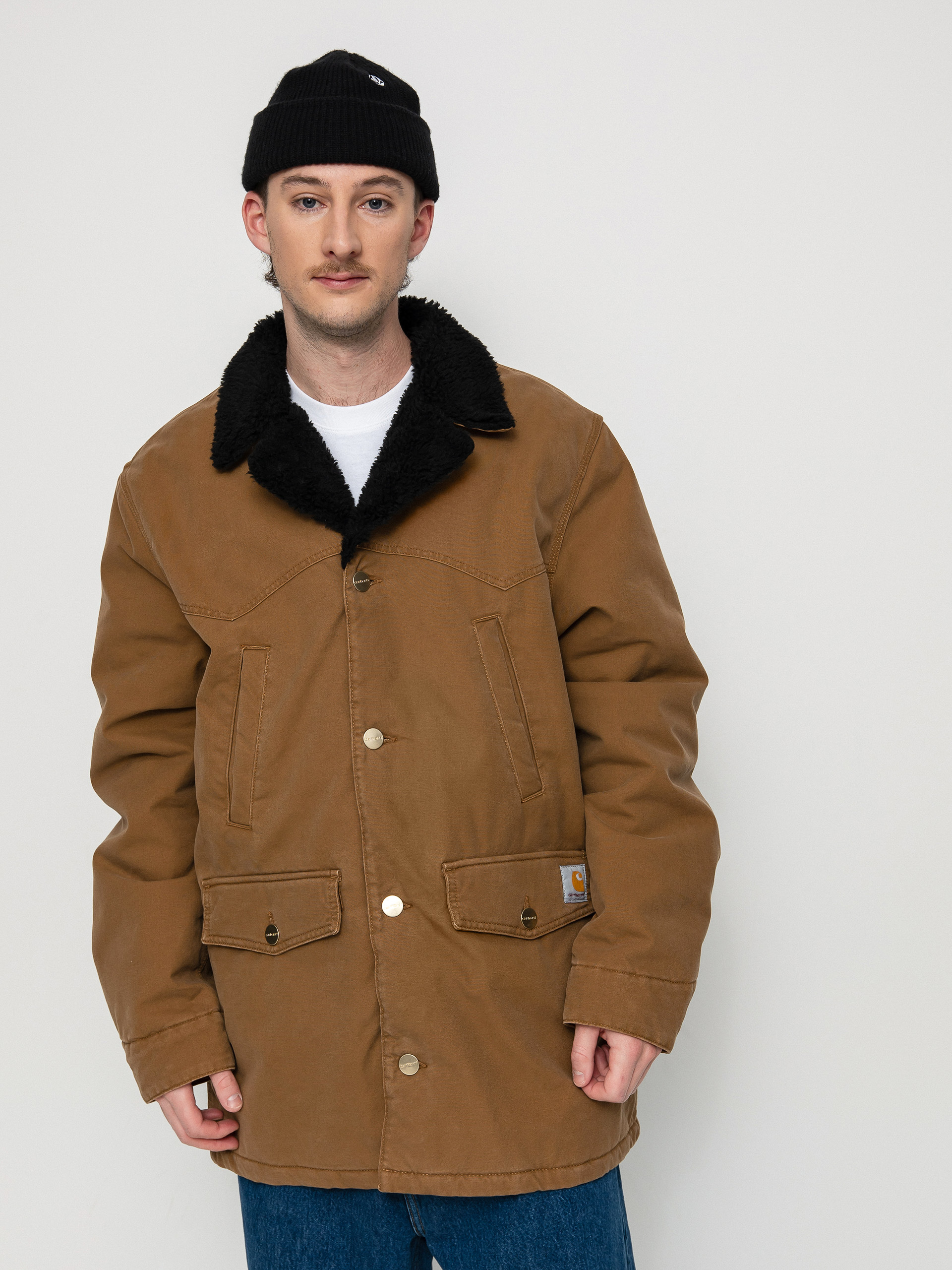 Carhartt WIP Newman Coat Dzseki (hamilton brown)