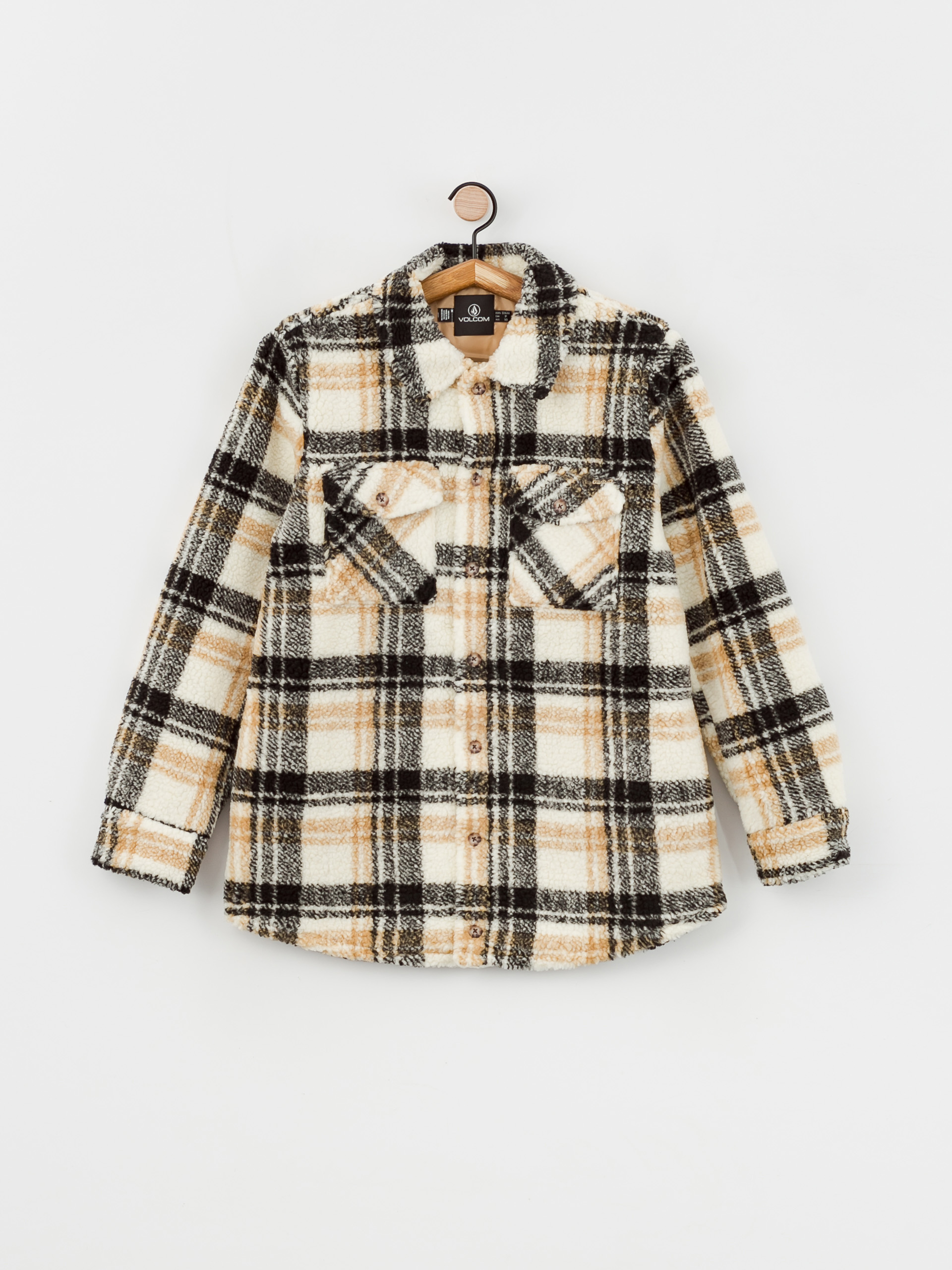 Volcom Silent Sherpa Dzseki Wmn (hazelnut)