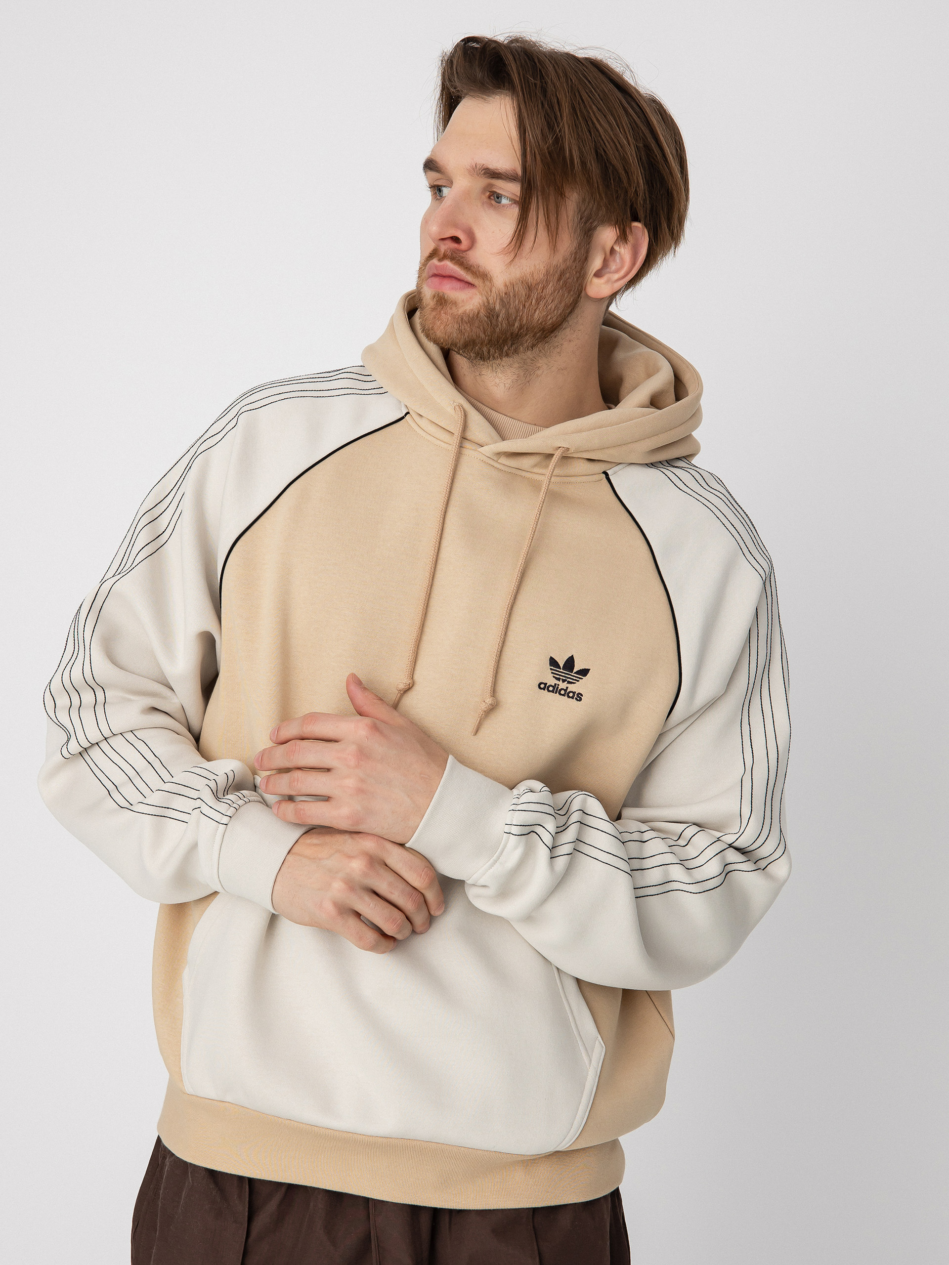 adidas Originals Sst HD Kapucnis pulóver (magbei/alumin)