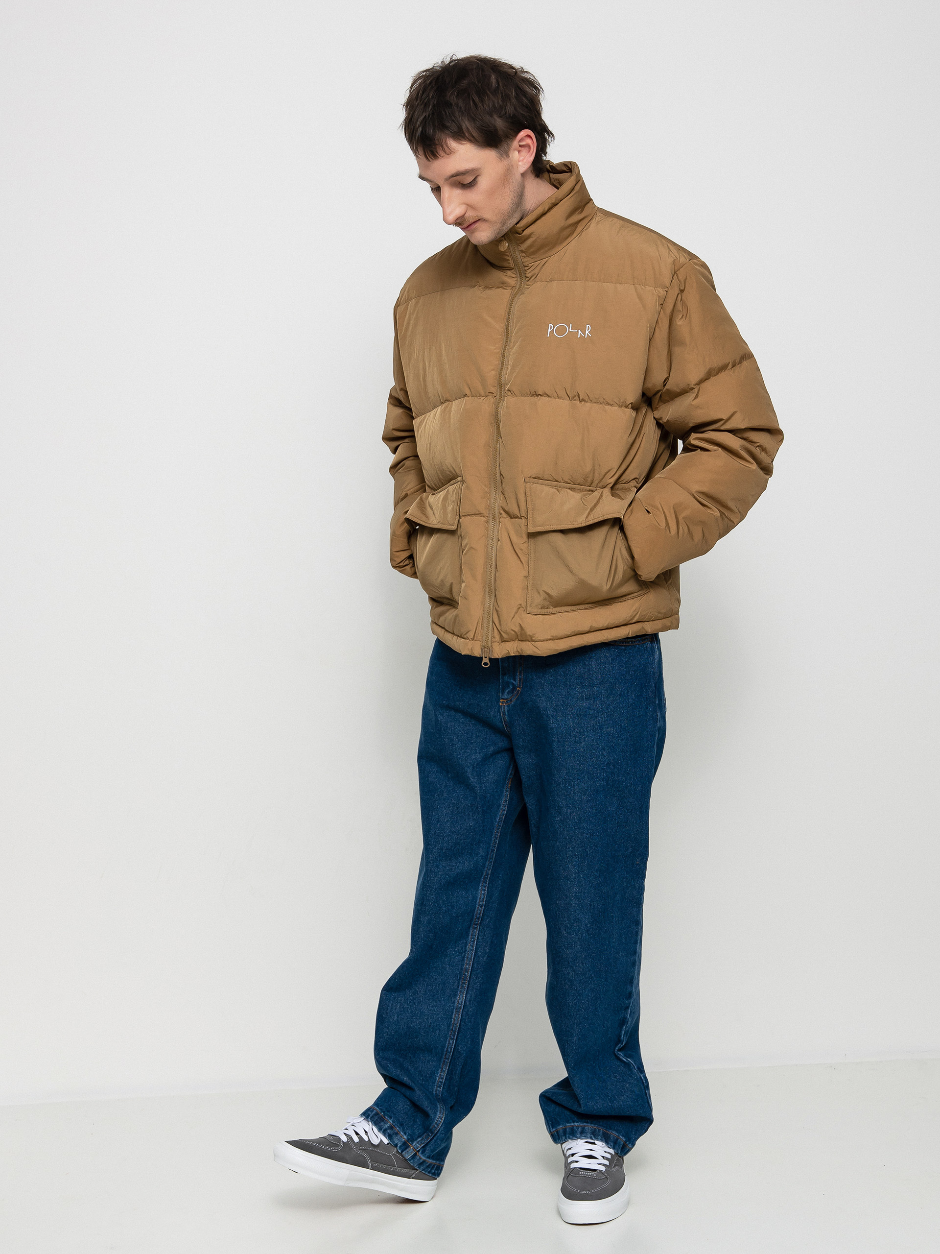 Polar Skate Pocket Puffer Dzseki (antique gold)