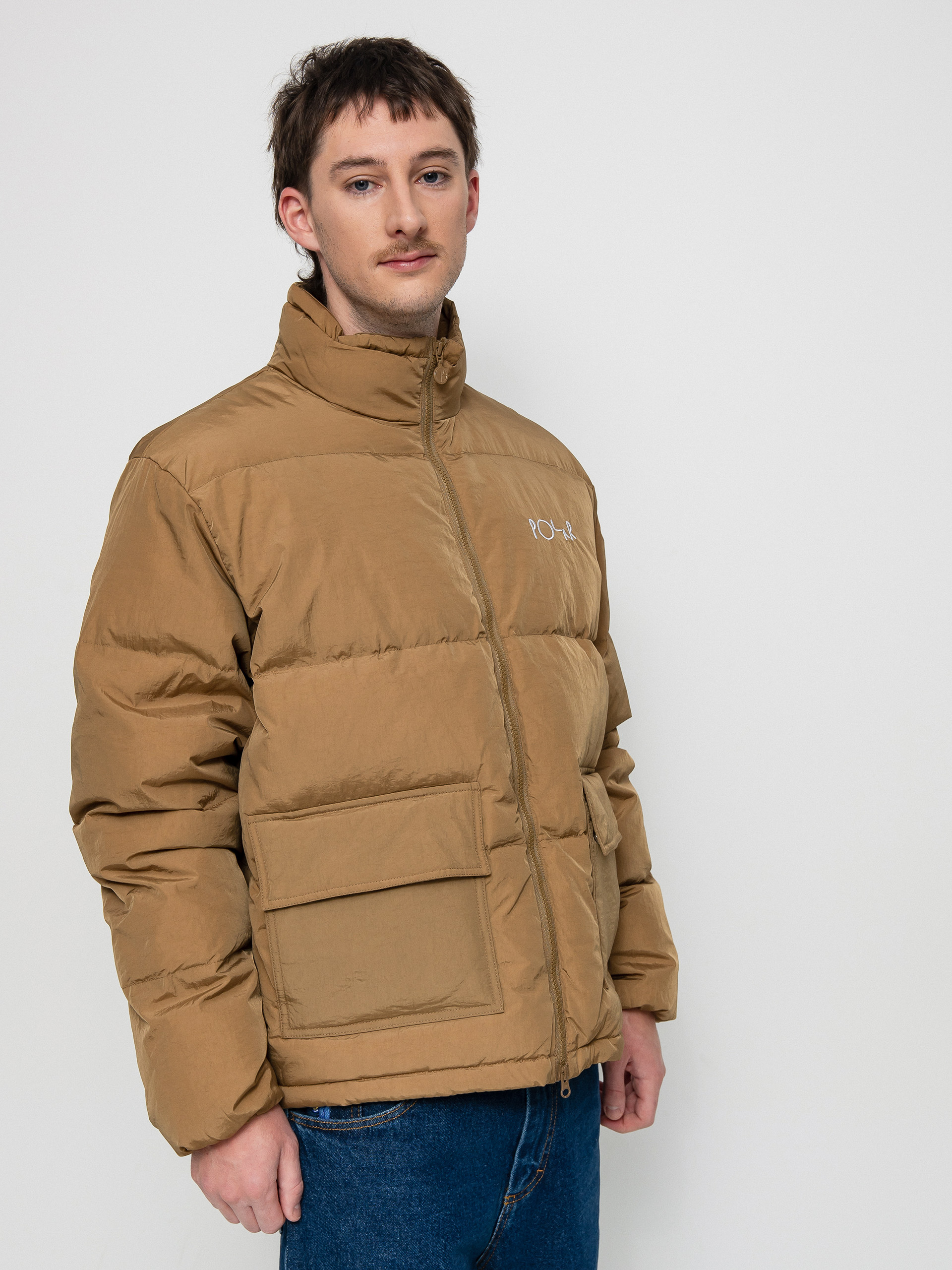 Polar Skate Pocket Puffer Dzseki (antique gold)