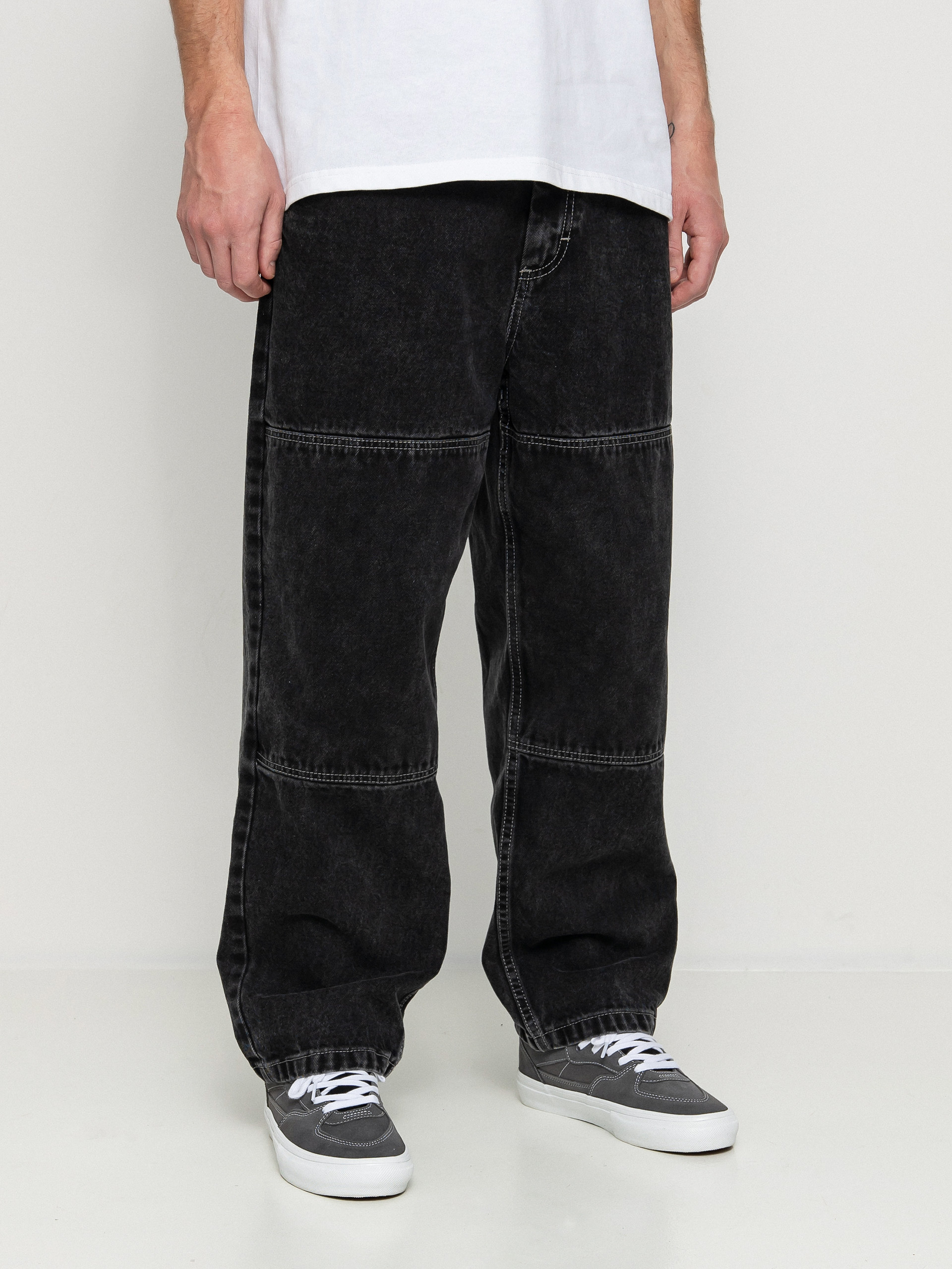 Polar Skate 93! Work Kisnadrág (washed black)