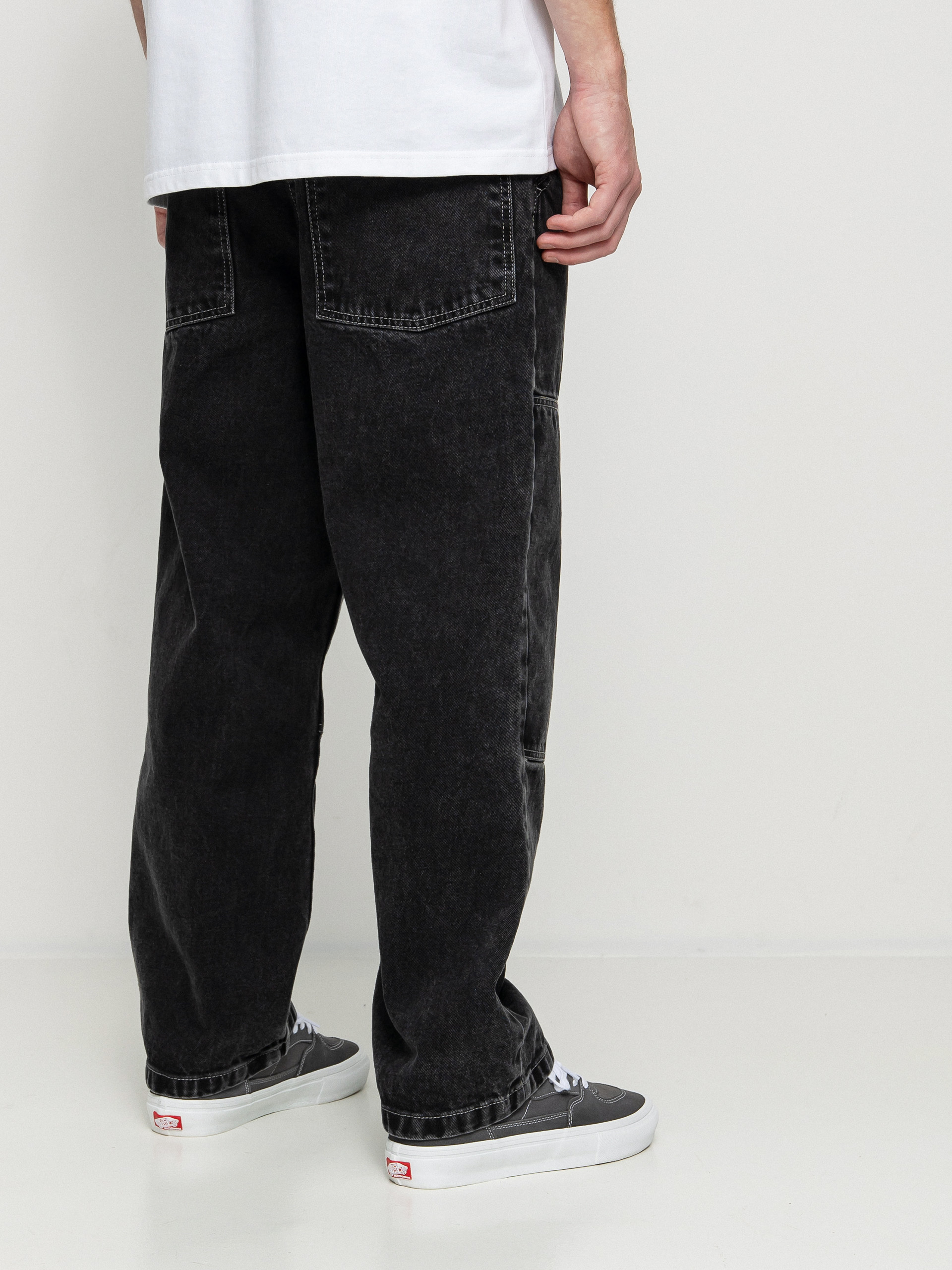 Polar Skate 93! Work Kisnadrág (washed black)