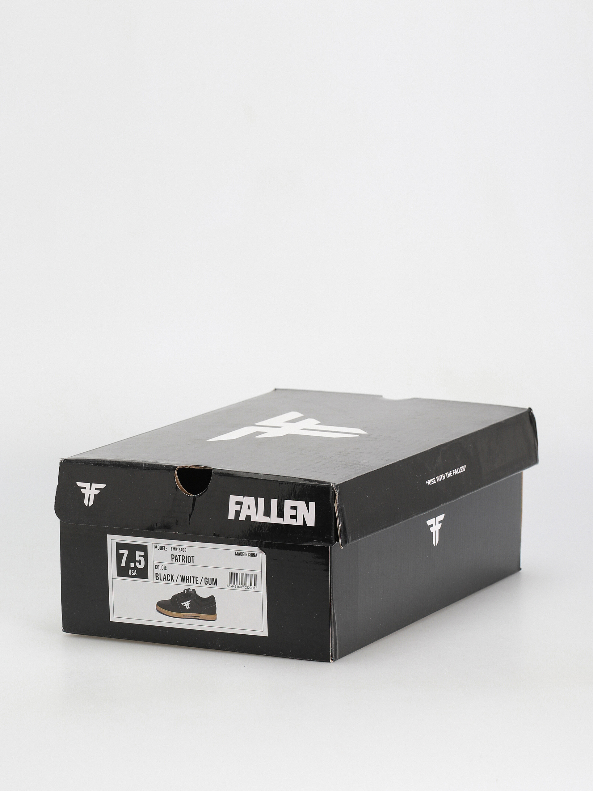 Fallen Patriot Cupsole Cipők (black/white/gum)
