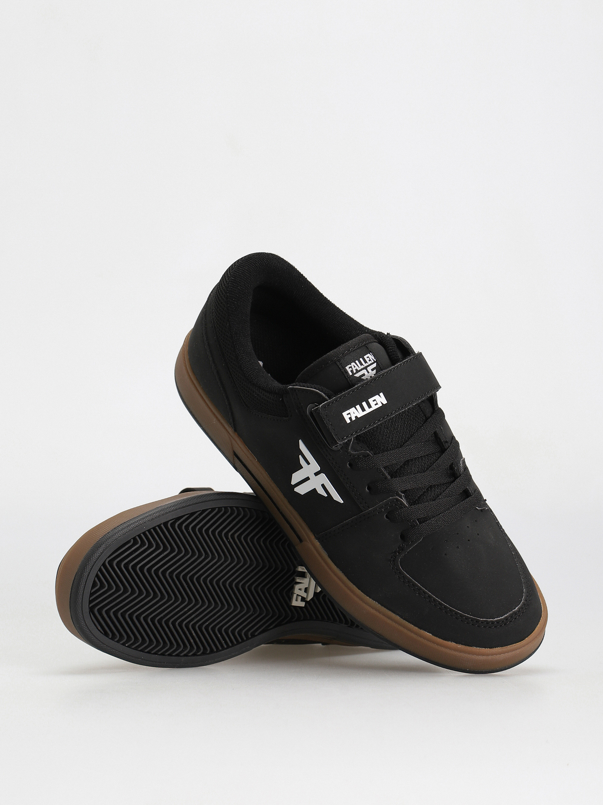Fallen Patriot Cupsole Cipők (black/white/gum)