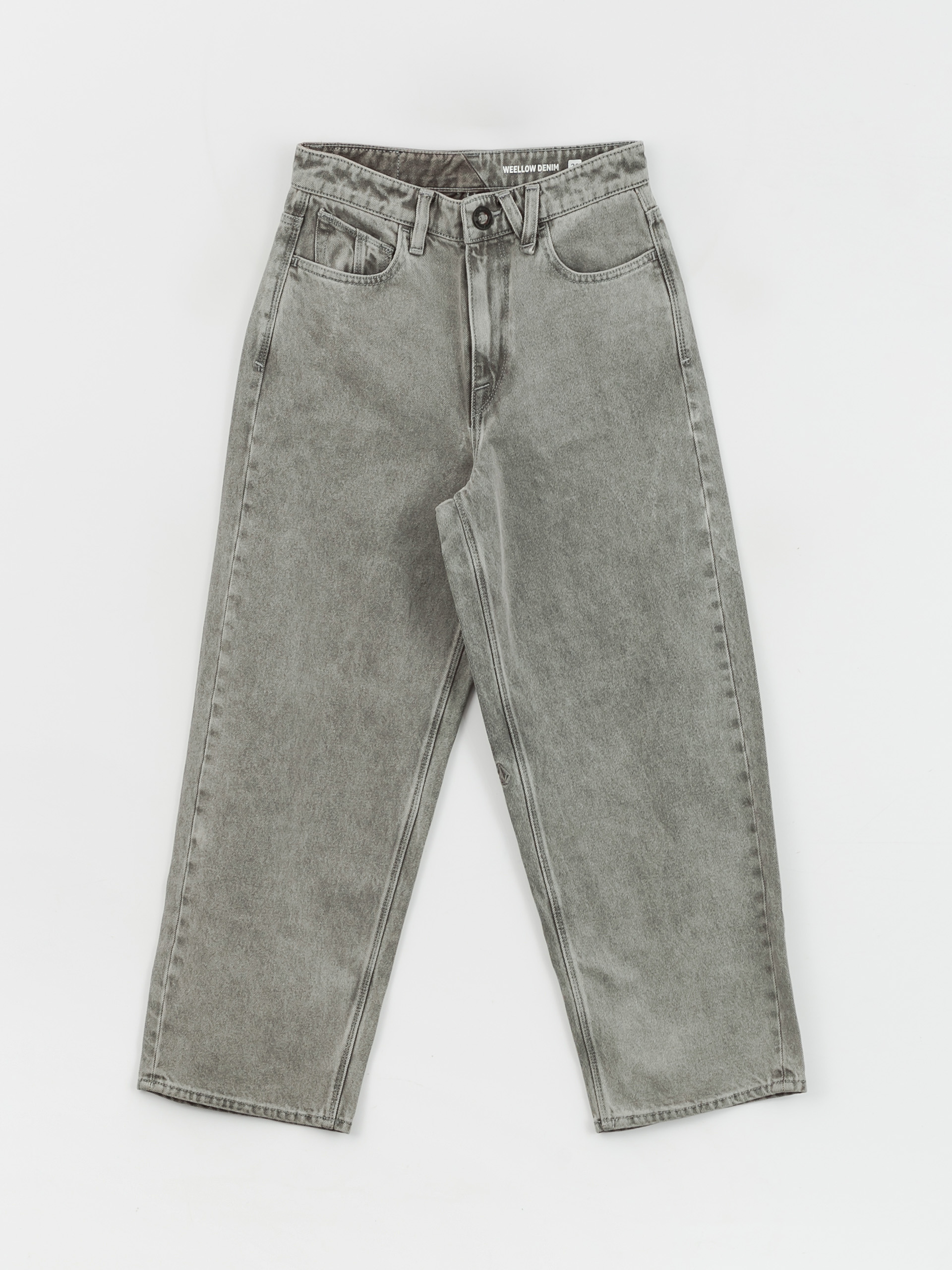 Volcom Weellow Denim Kisnadrág Wmn (light grey)