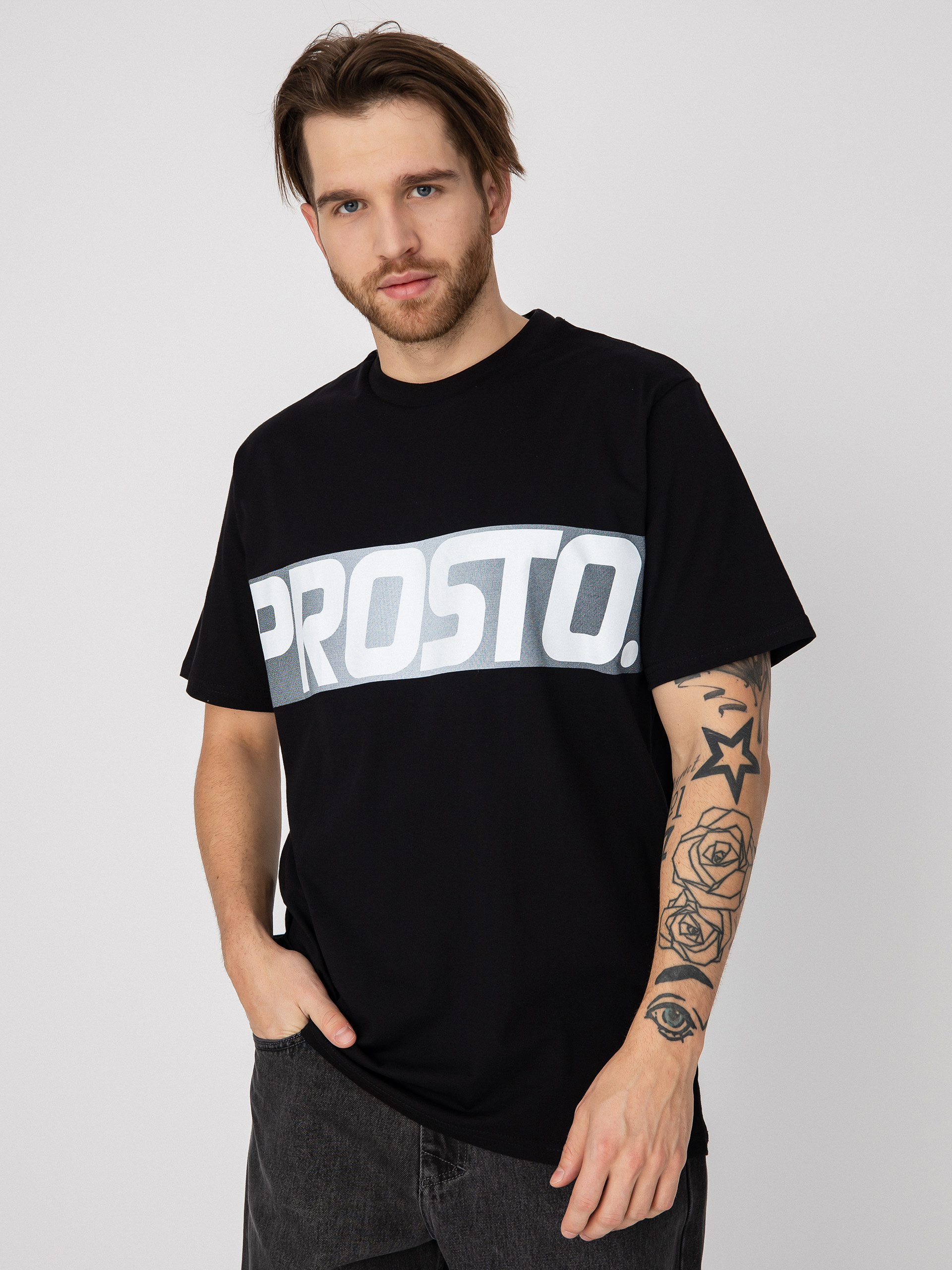 Prosto Visio póló (black)