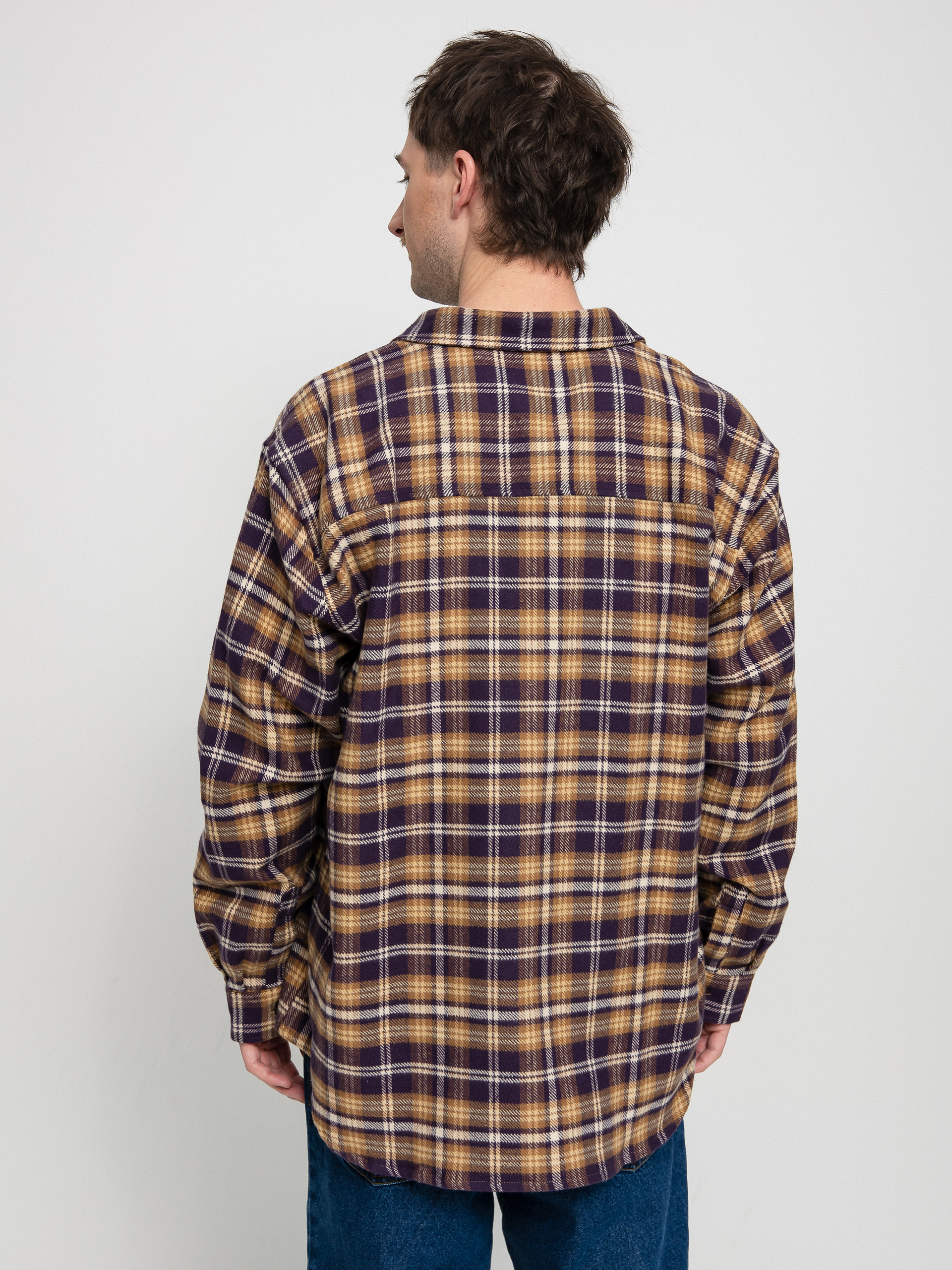 Polar Skate Flannel Ing (plum)