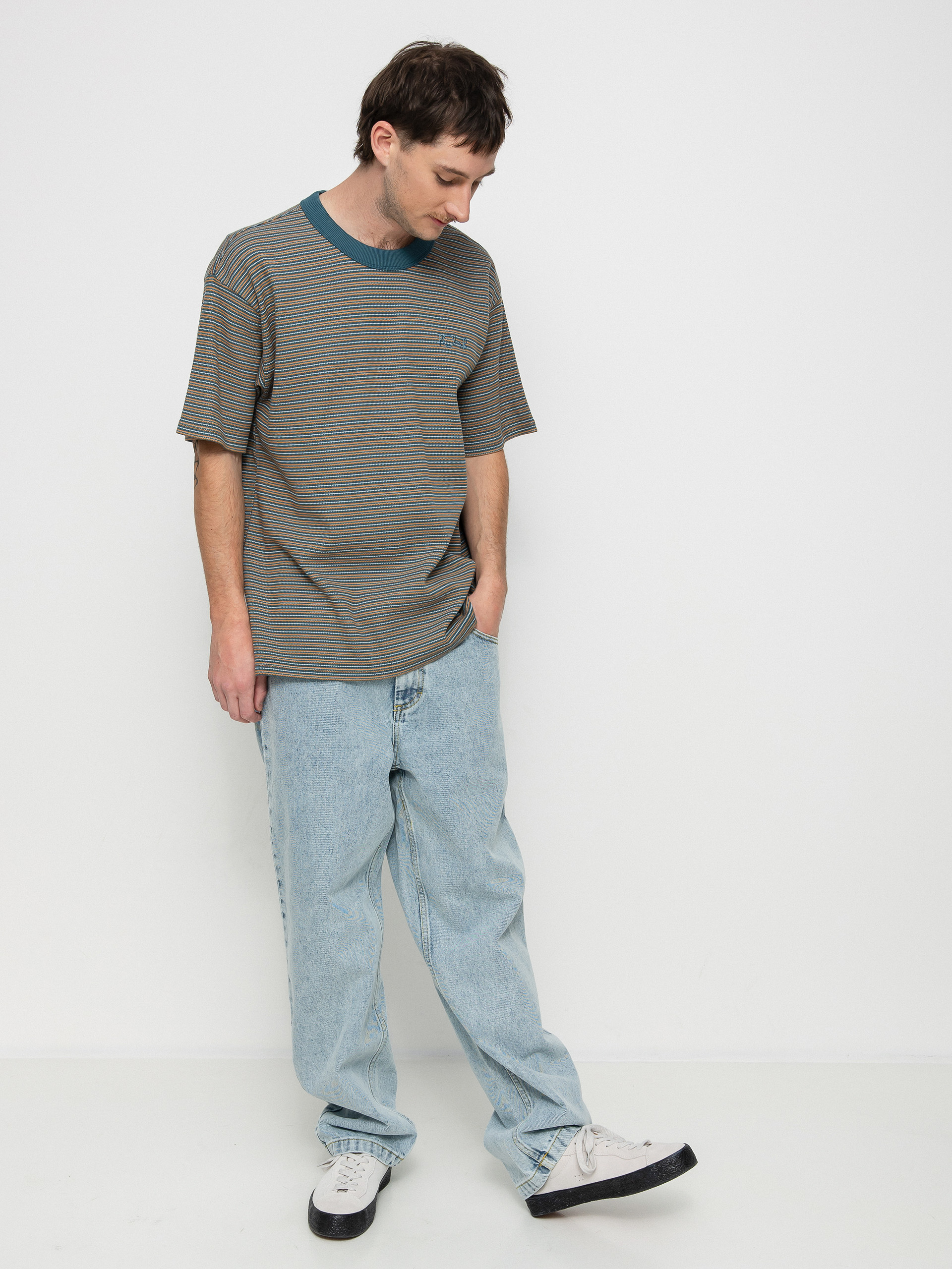 Polar Skate Stripe Shin póló (teal)