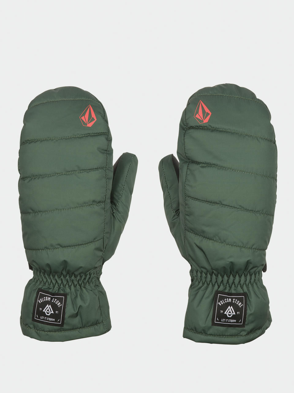 Volcom Puff Puff Mitt Kesztyű Wmn (military)