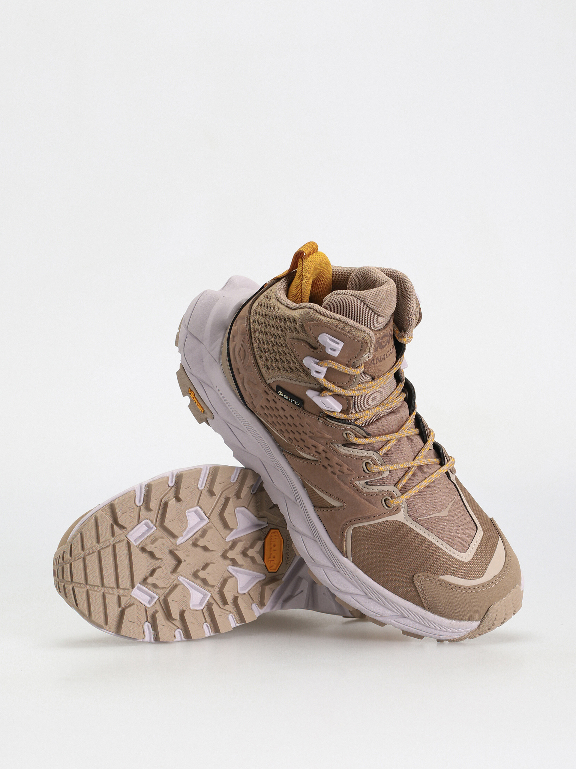 Hoka One One Anacapa Mid GTX Cipők Wmn (dune/lilac marble)