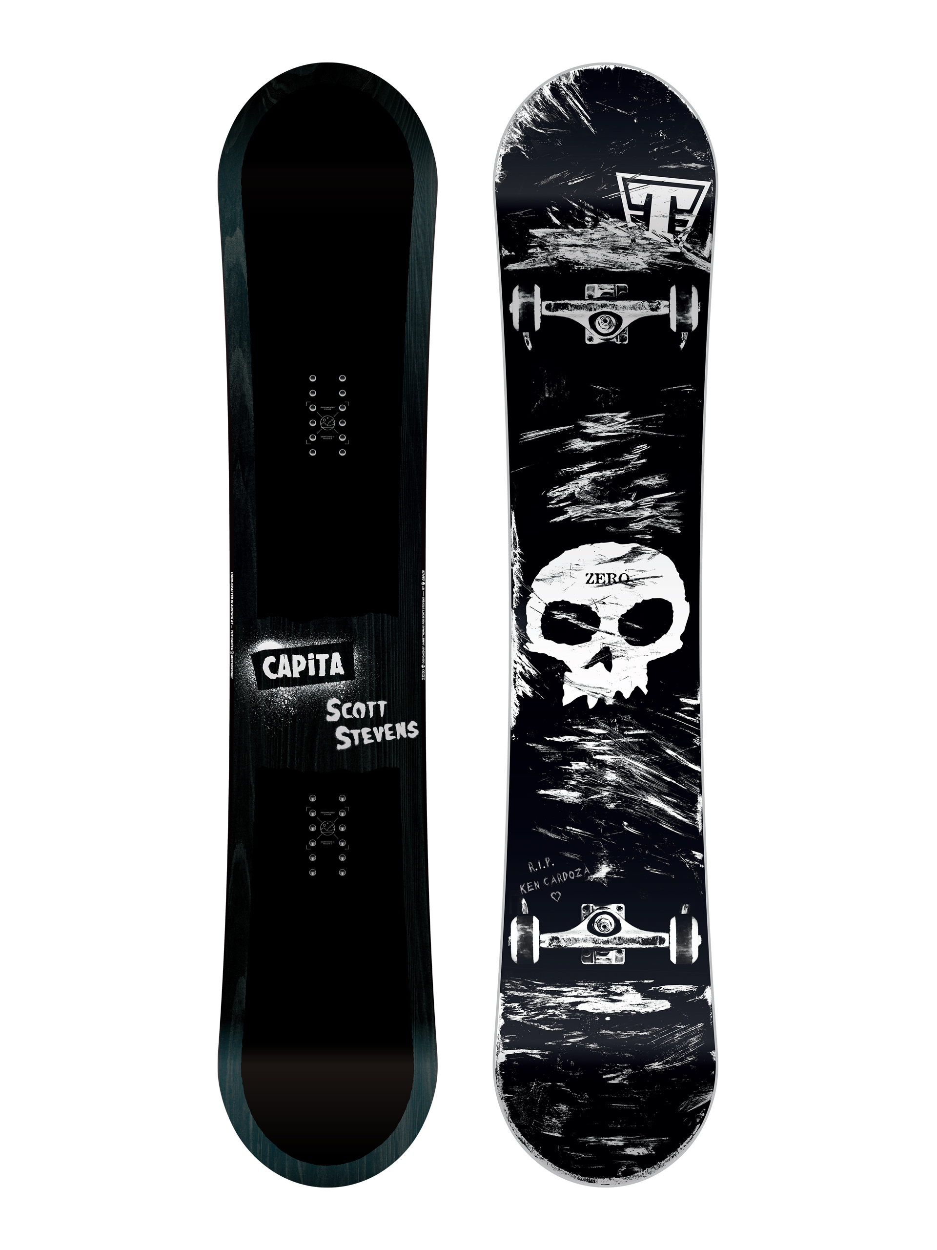 Férfi Capita X Zero 10Y Scott Stevens Pro Snowboard (black)