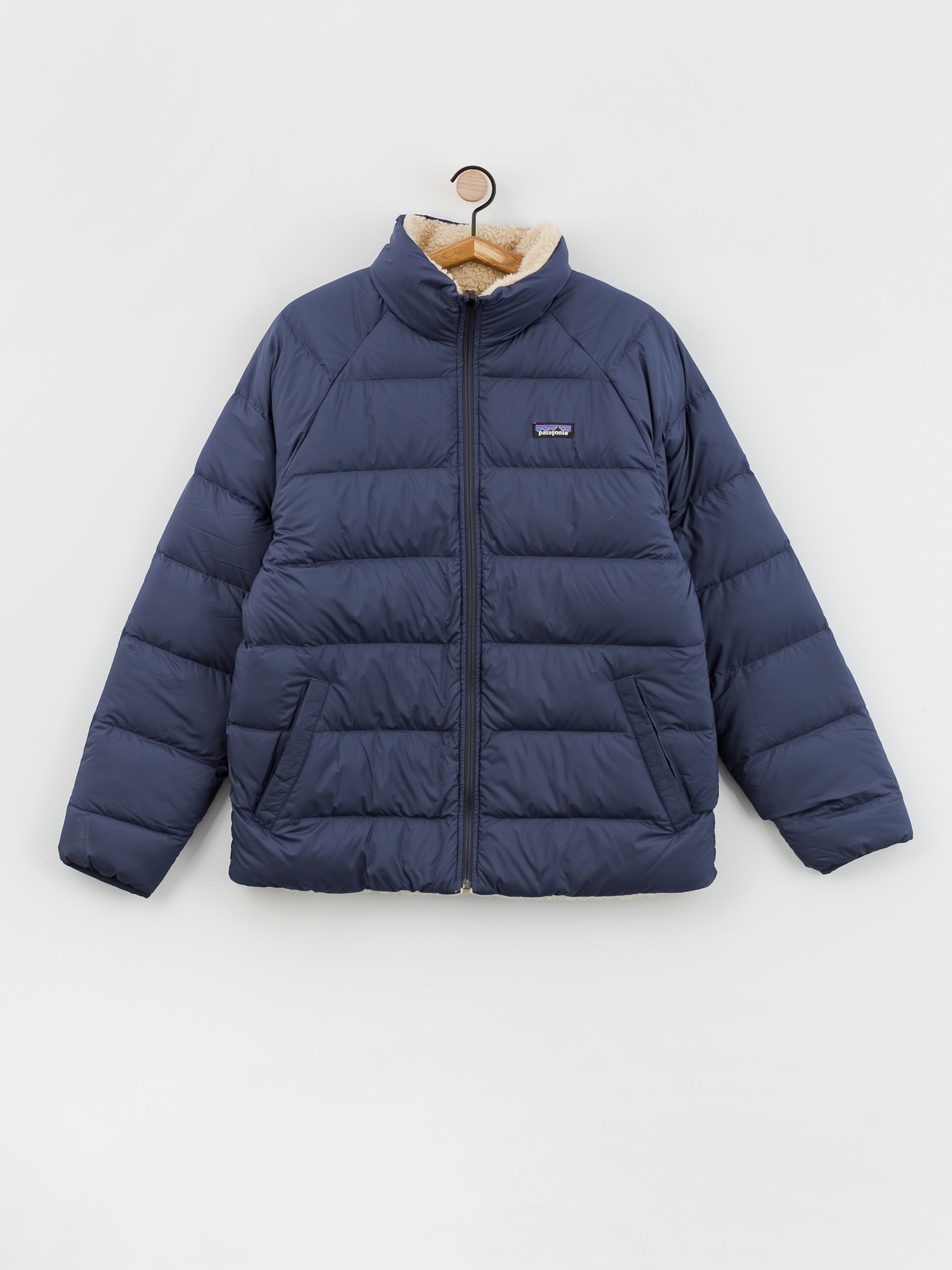 Patagonia Reversible Silent Down Dzseki (new navy)