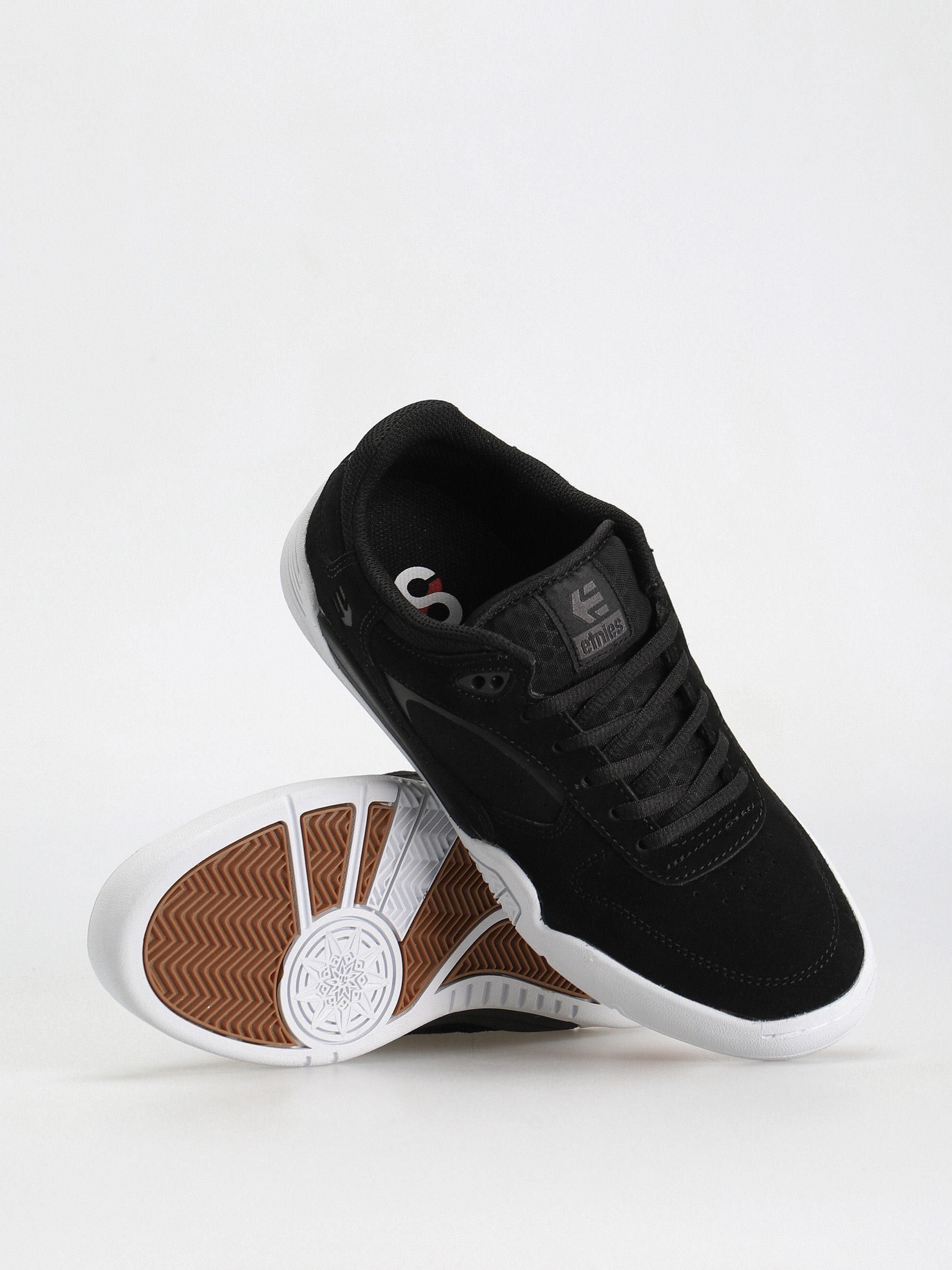 Etnies Estrella Cipők (black/white/gum)