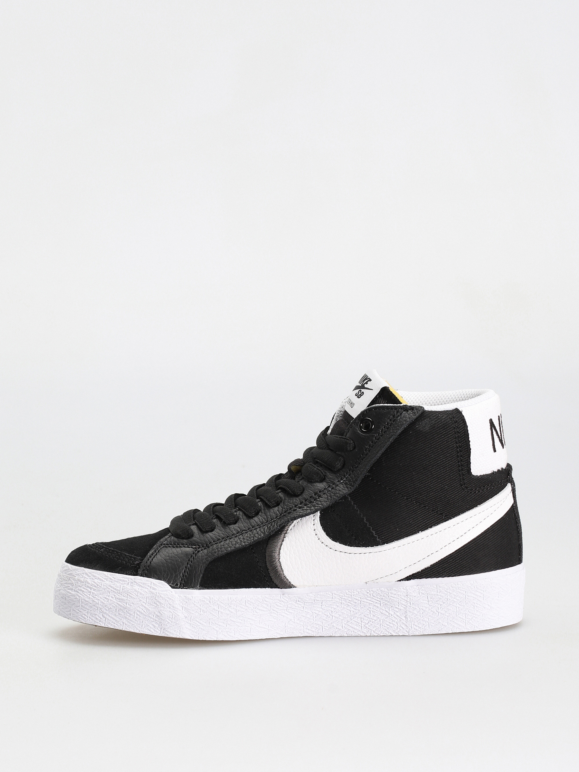 Nike SB Zoom Blazer Mid Prm Plus Cipők (black/white)