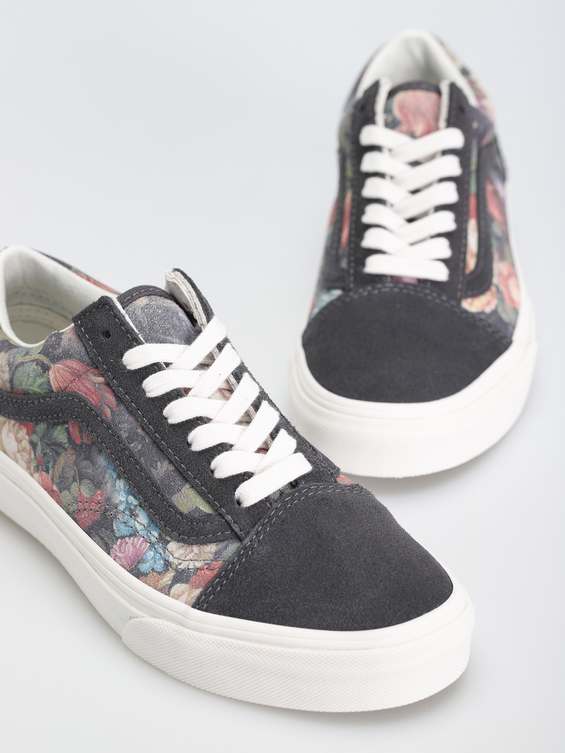 Vans Old Skool Cipők (moody floral grey/white)