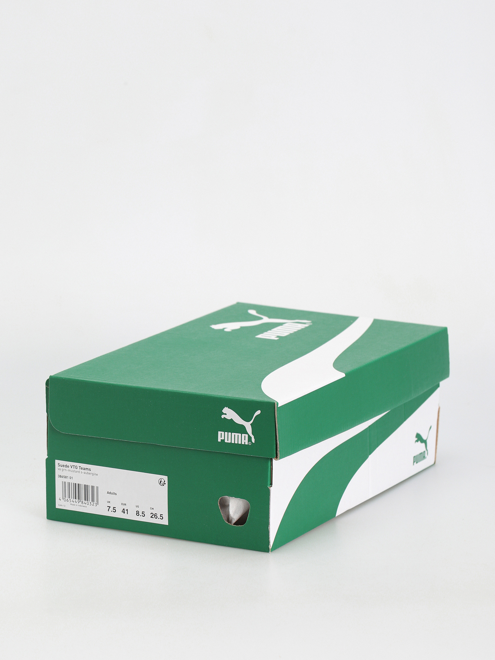 Puma Suede Vtg Teams Cipők (varsity green/mustard seed/aubergine)