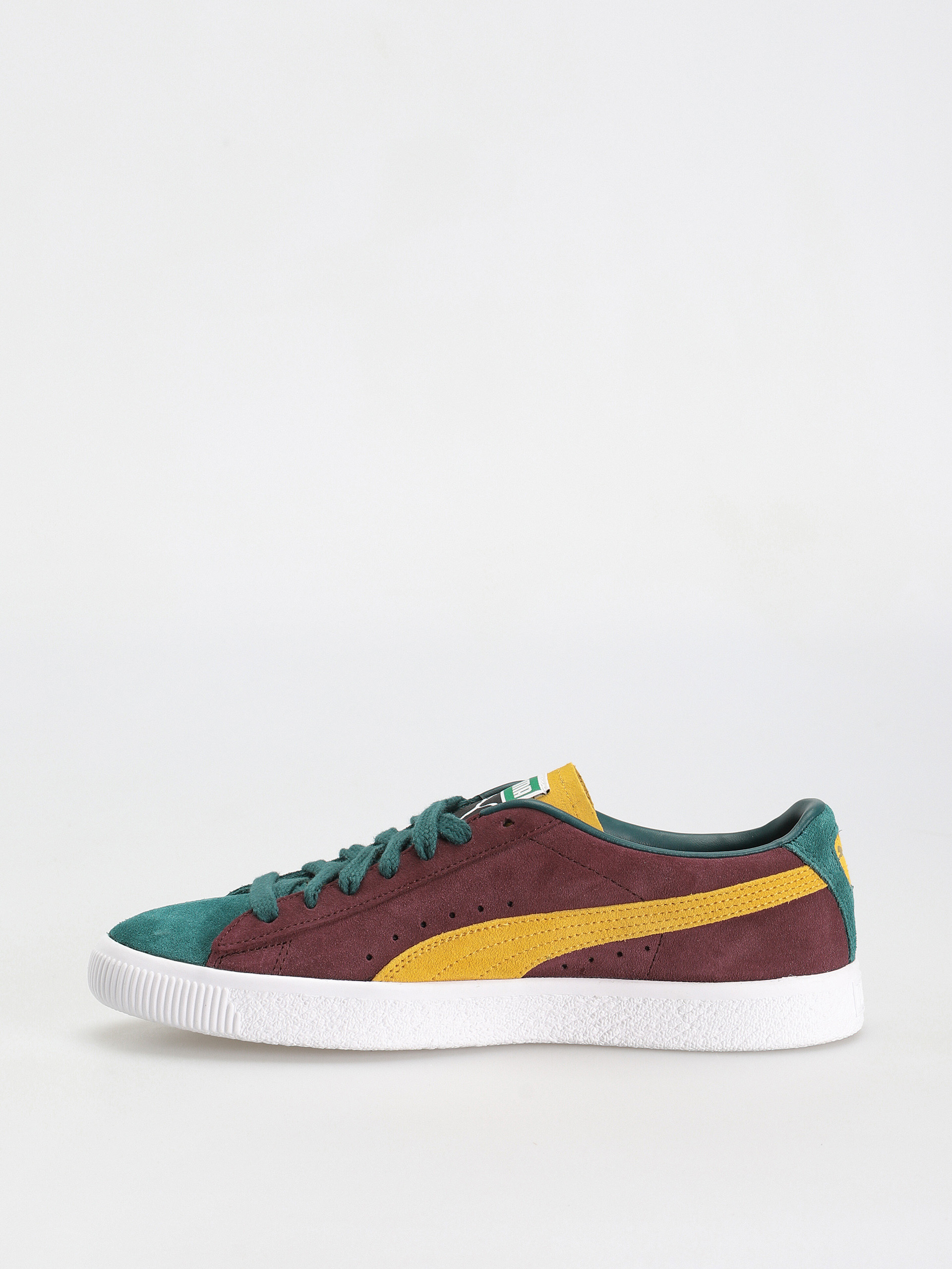 Puma Suede Vtg Teams Cipők (varsity green/mustard seed/aubergine)