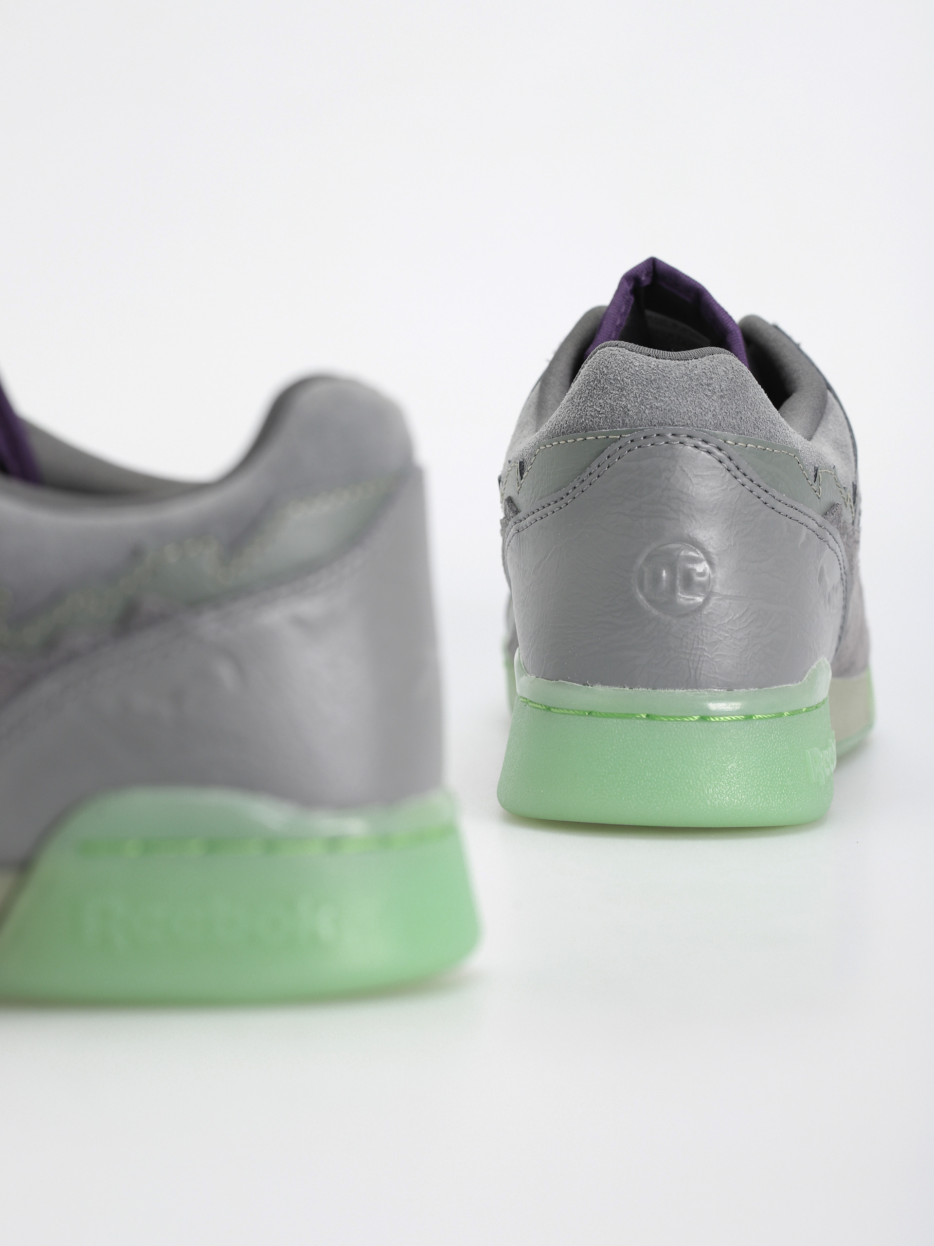 Reebok Workout Plus Cipők (essgry/coal/fregrn)