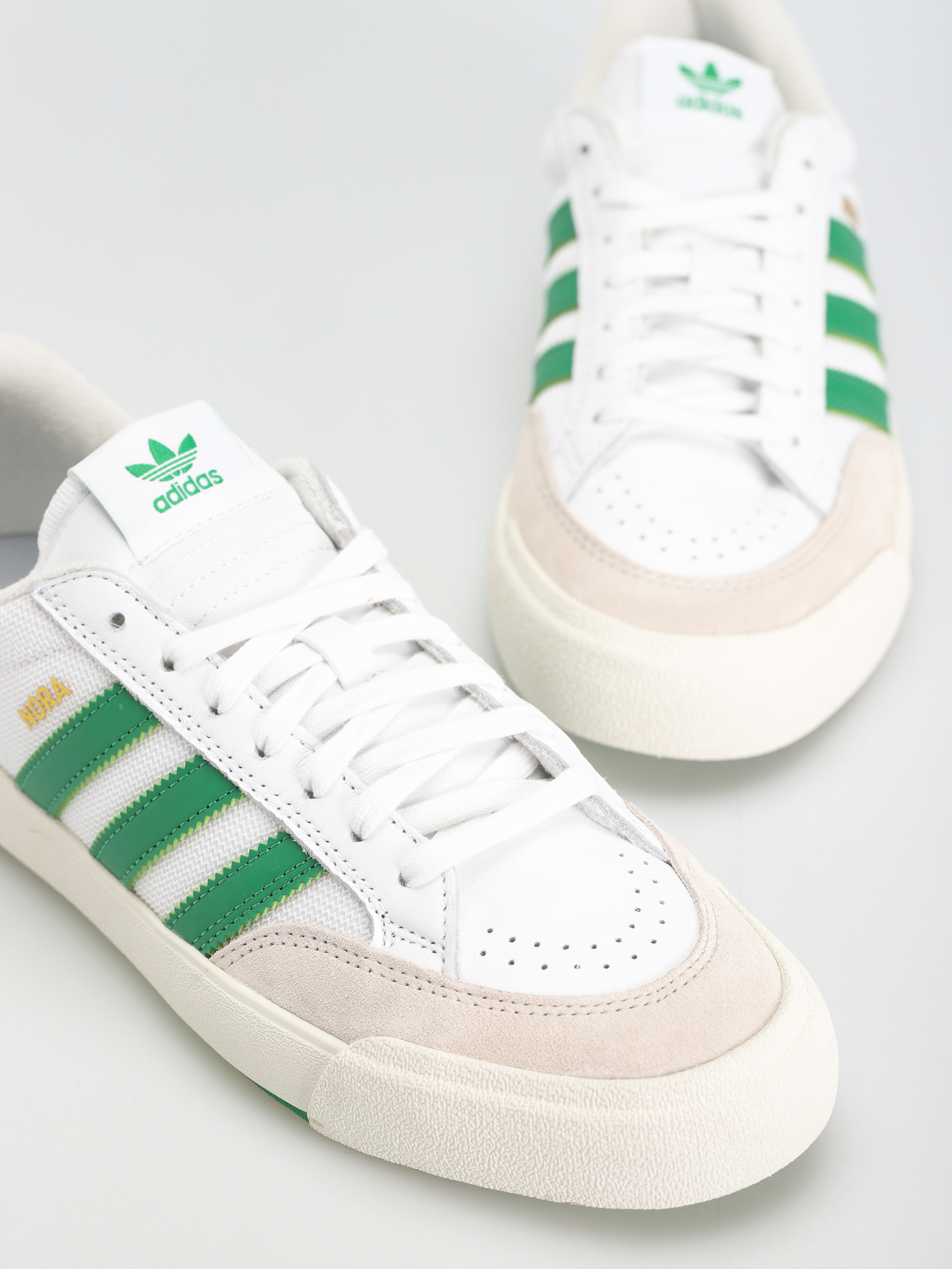 adidas Nora Cipők (ftwwht/green/ftwwht)