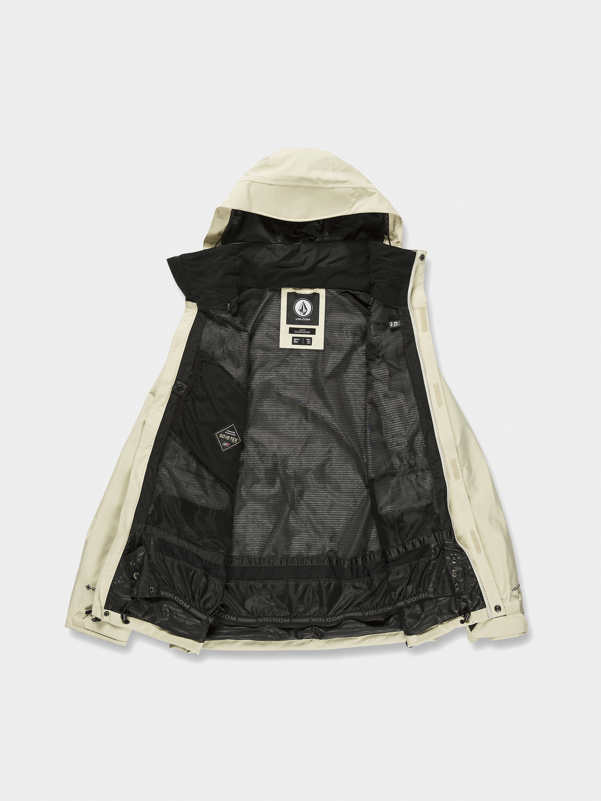 Férfi Volcom Stone Stretch Gore Tex Snowboard dzseki (khaki)