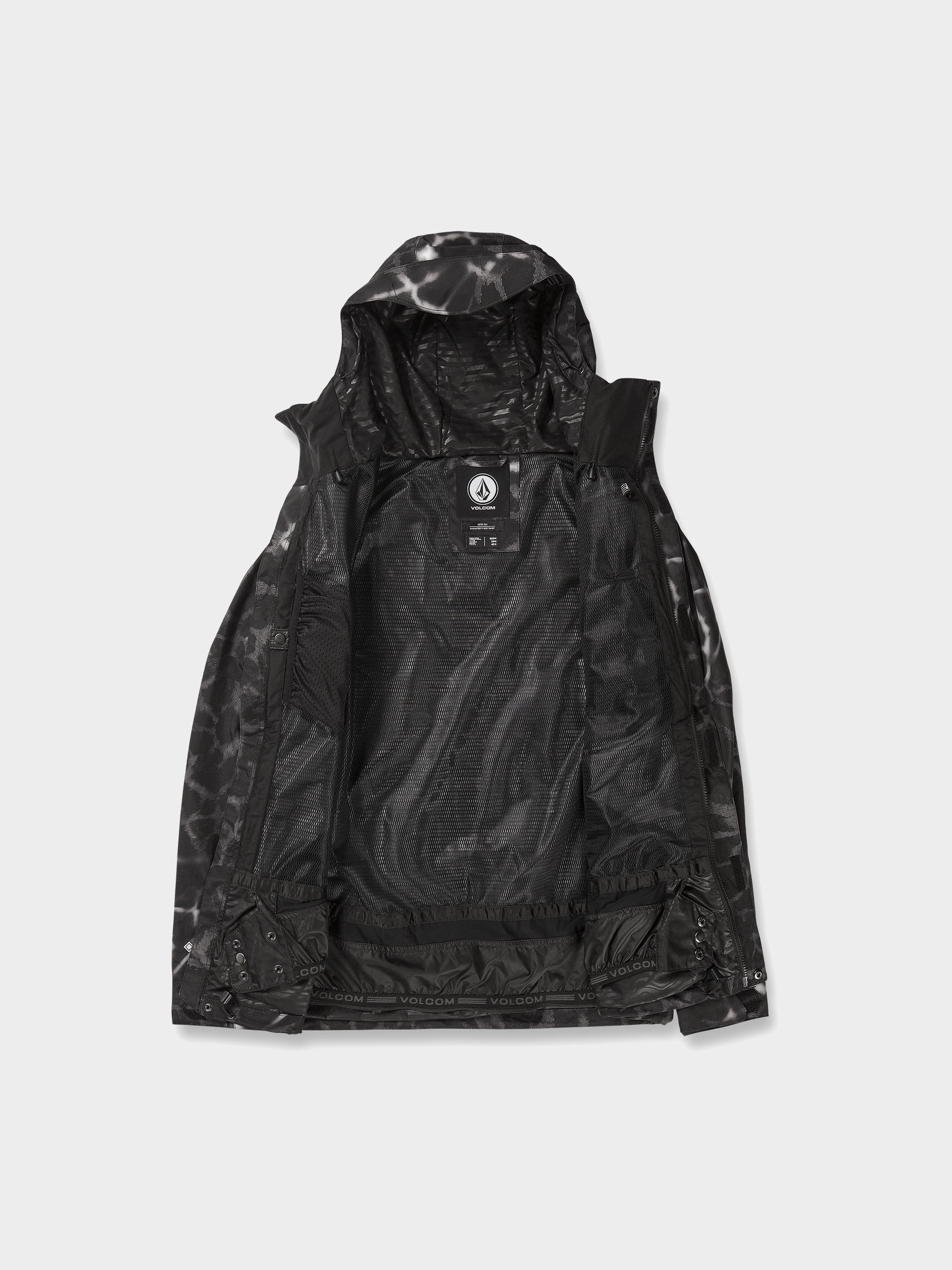 Férfi Volcom L Gore Tex Snowboard dzseki (black giraffe)