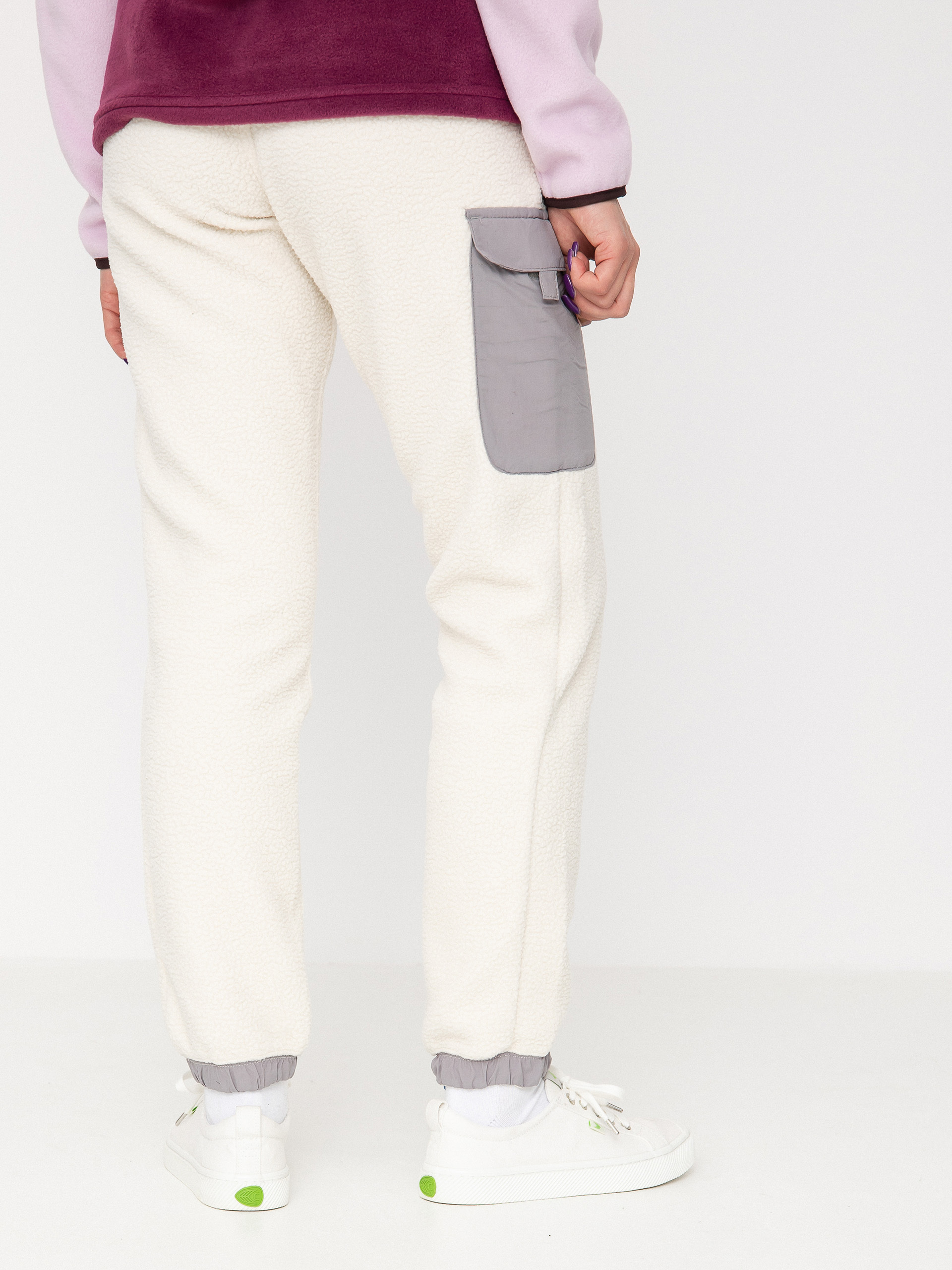 Columbia Echo Hills Sherpa Jogger Kisnadrág Wmn (chalk light gr)