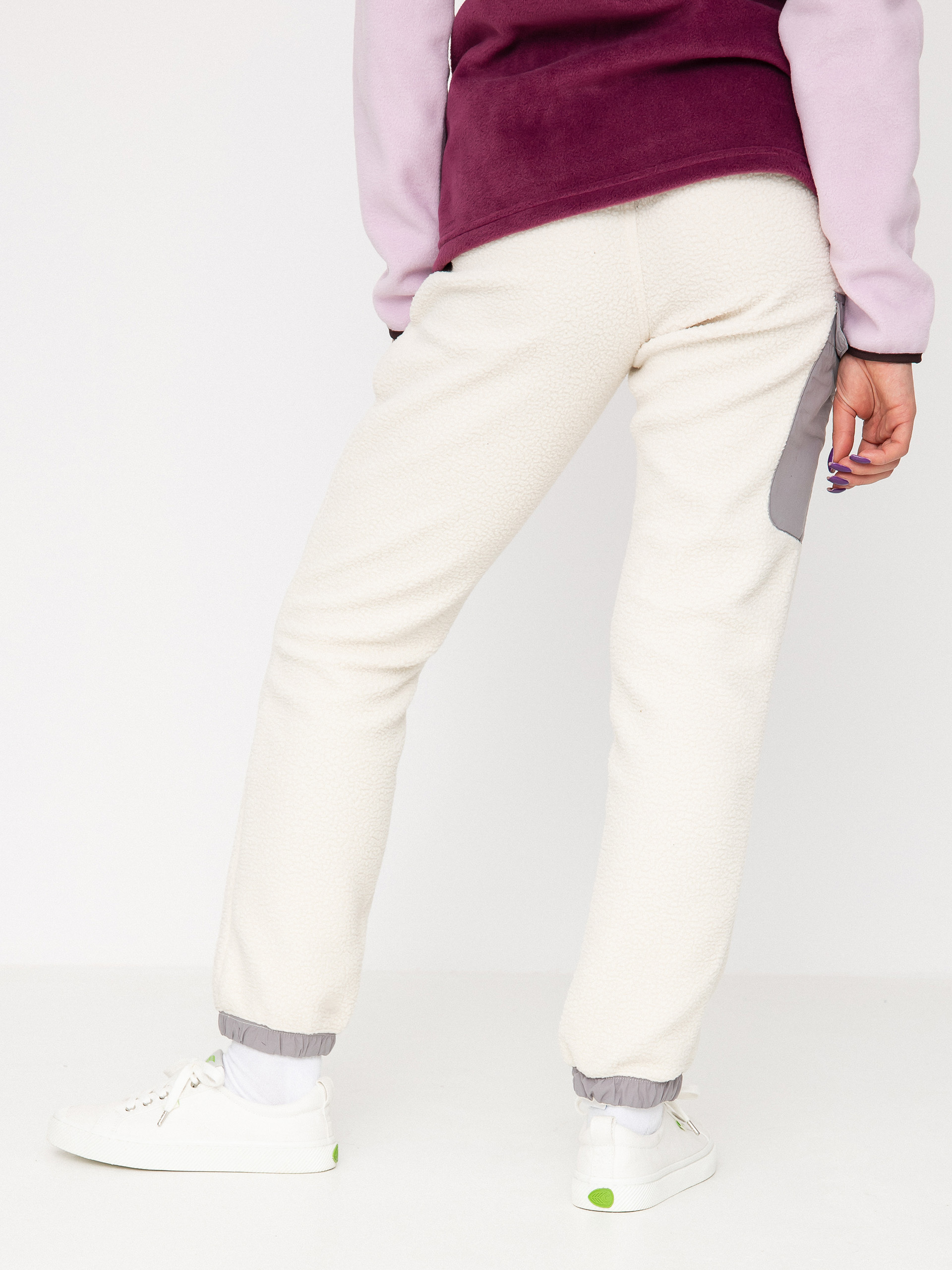 Columbia Echo Hills Sherpa Jogger Kisnadrág Wmn (chalk light gr)