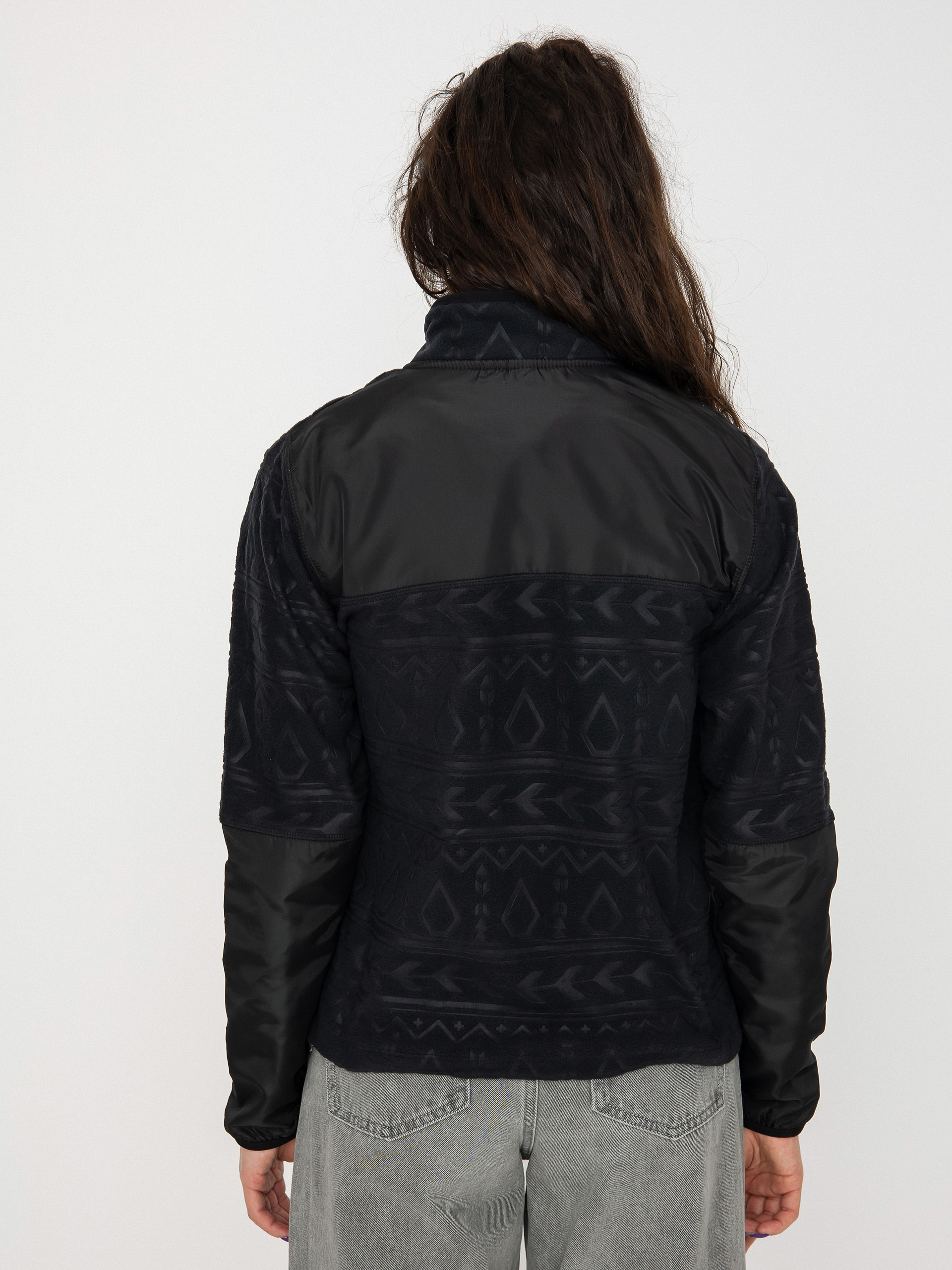 Női Volcom Polar HD Kapucnis pulóver (black)