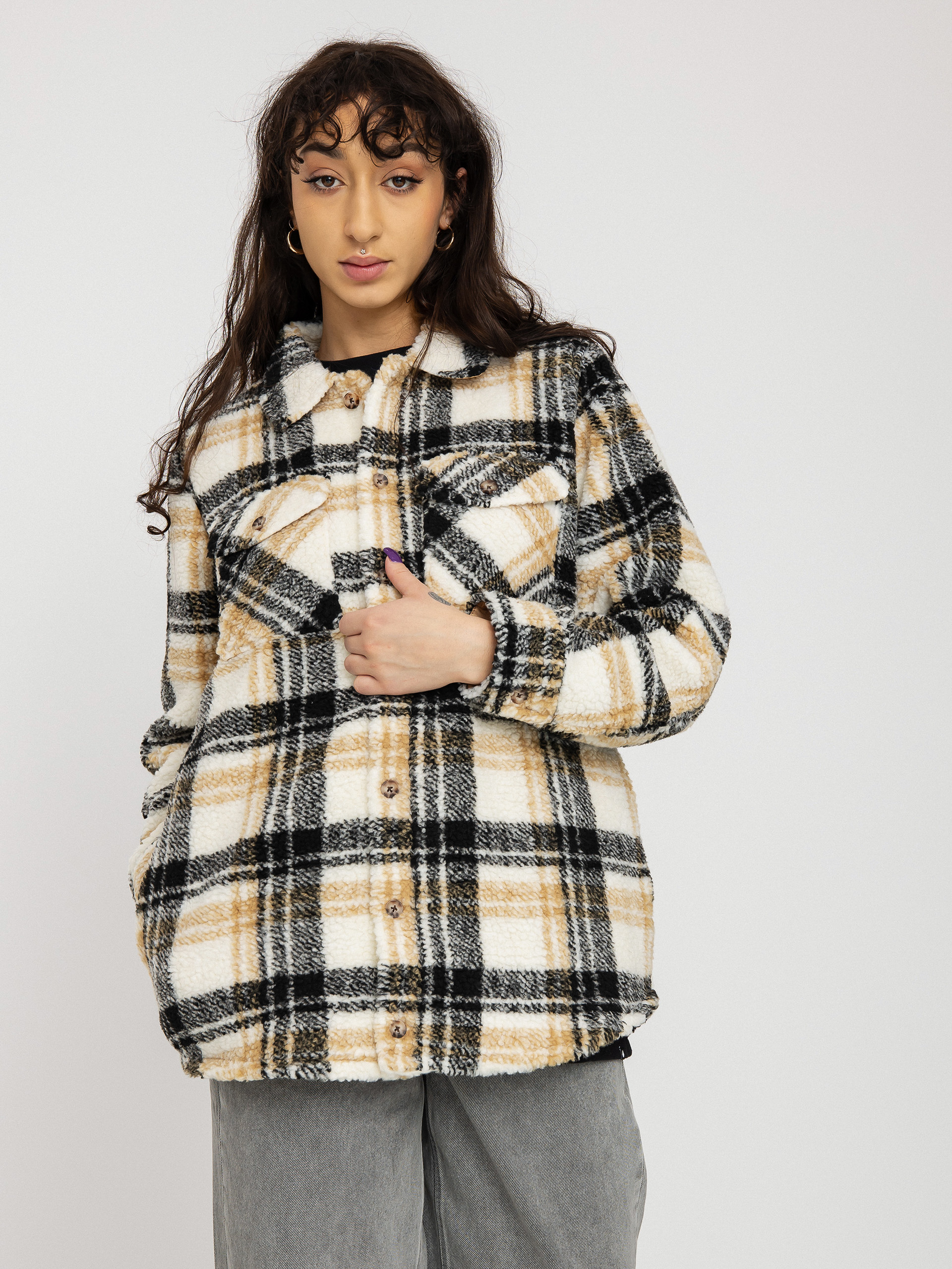 Volcom Silent Sherpa Dzseki Wmn (hazelnut)