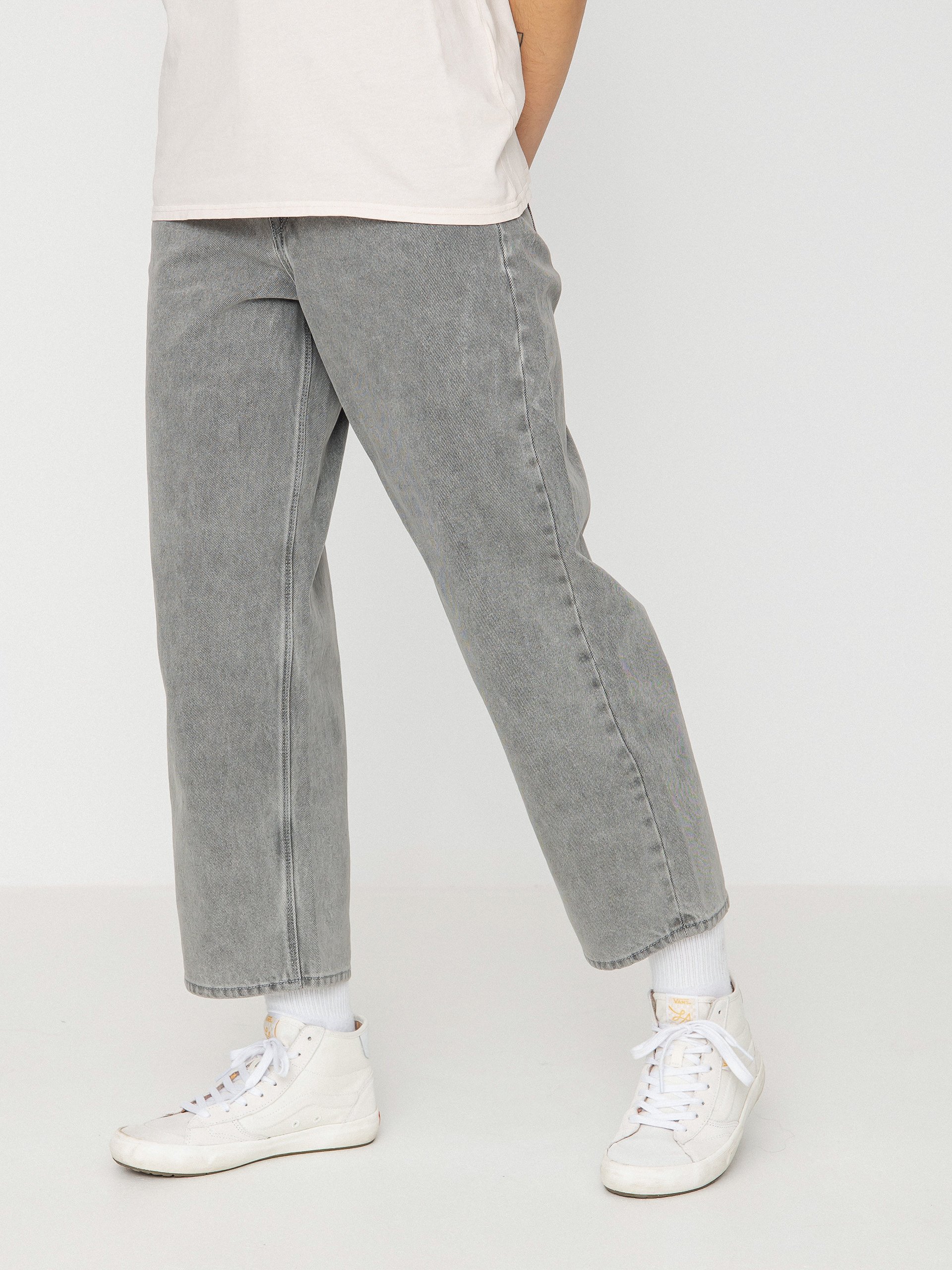 Volcom Weellow Denim Kisnadrág Wmn (light grey)