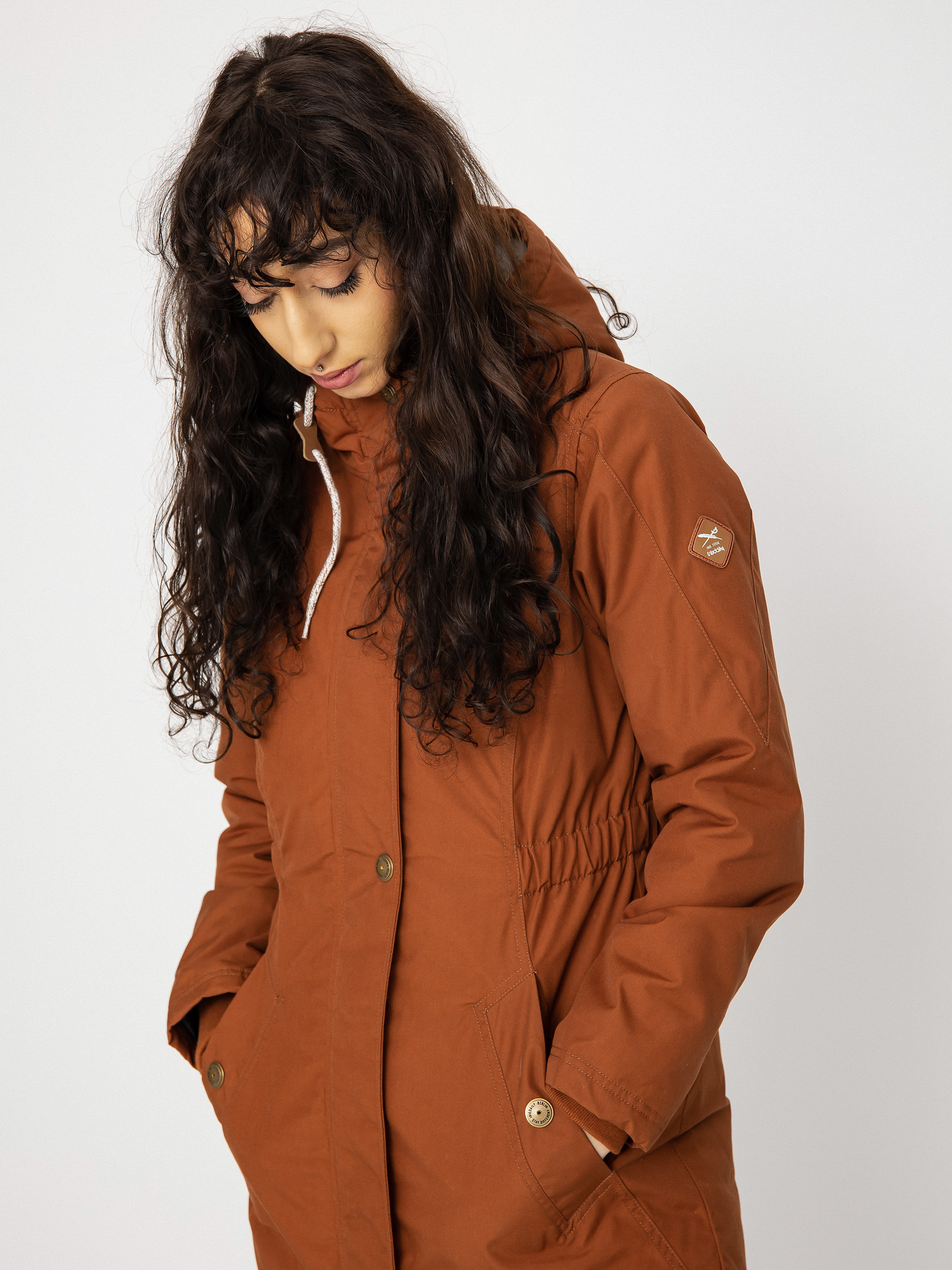 Iriedaily Holina Kabát Wmn (teak)