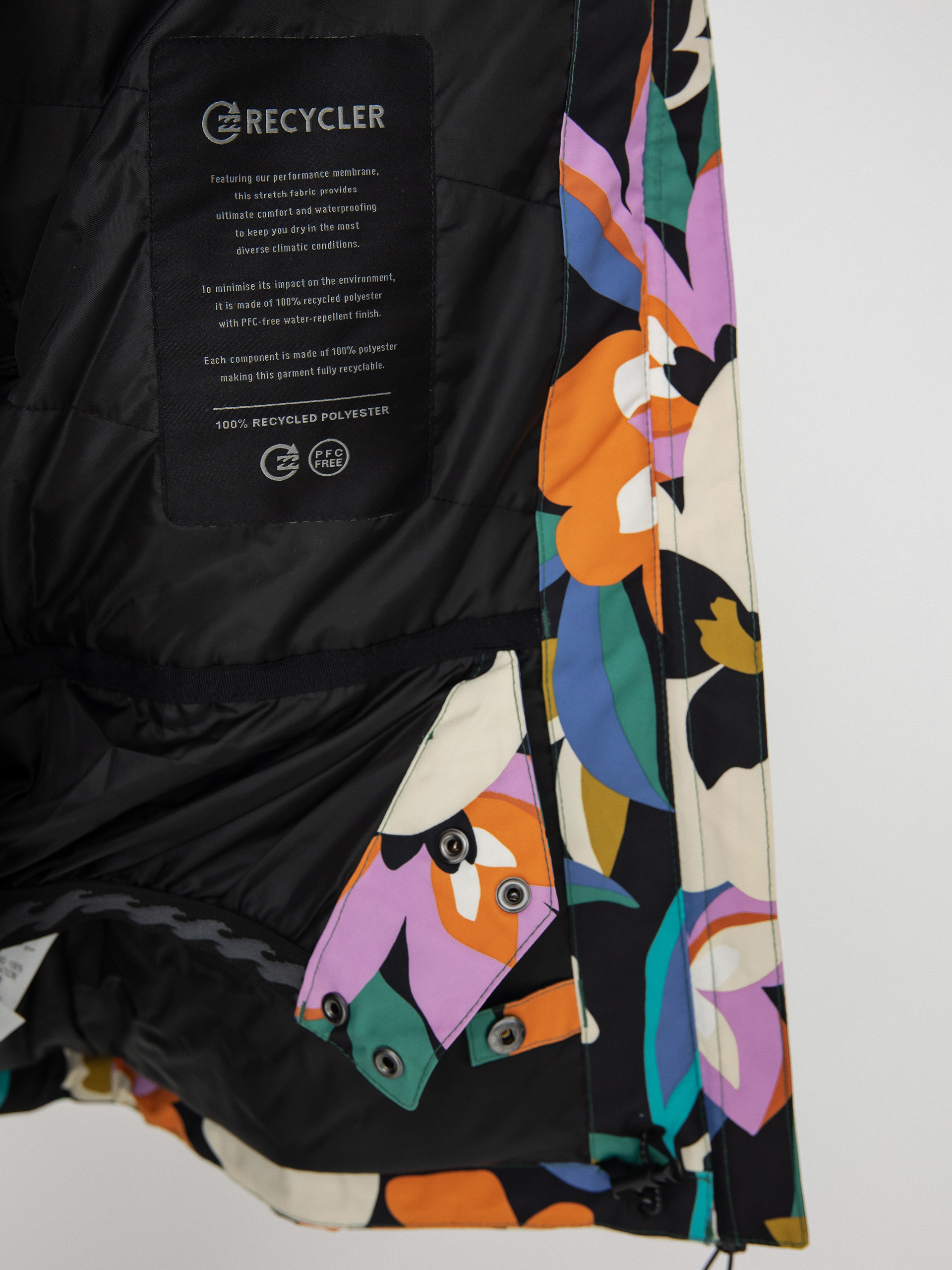 Női Billabong Adiv Sula Snowboard dzseki (cossy floral)