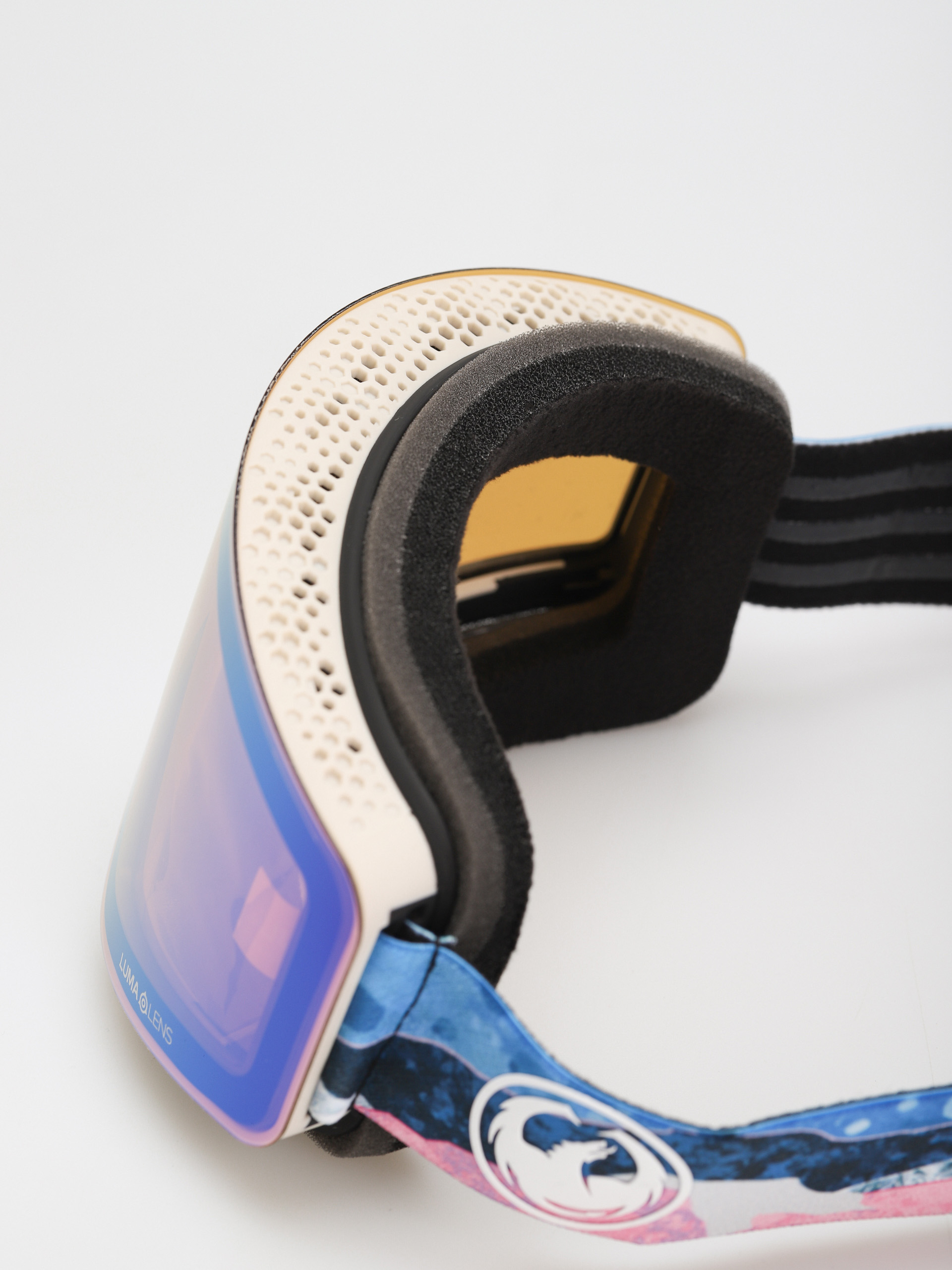 Dragon R1 OTG Snowboard szemüveg (mtnbliss/lumalens flash blue/lumalens dark smoke)