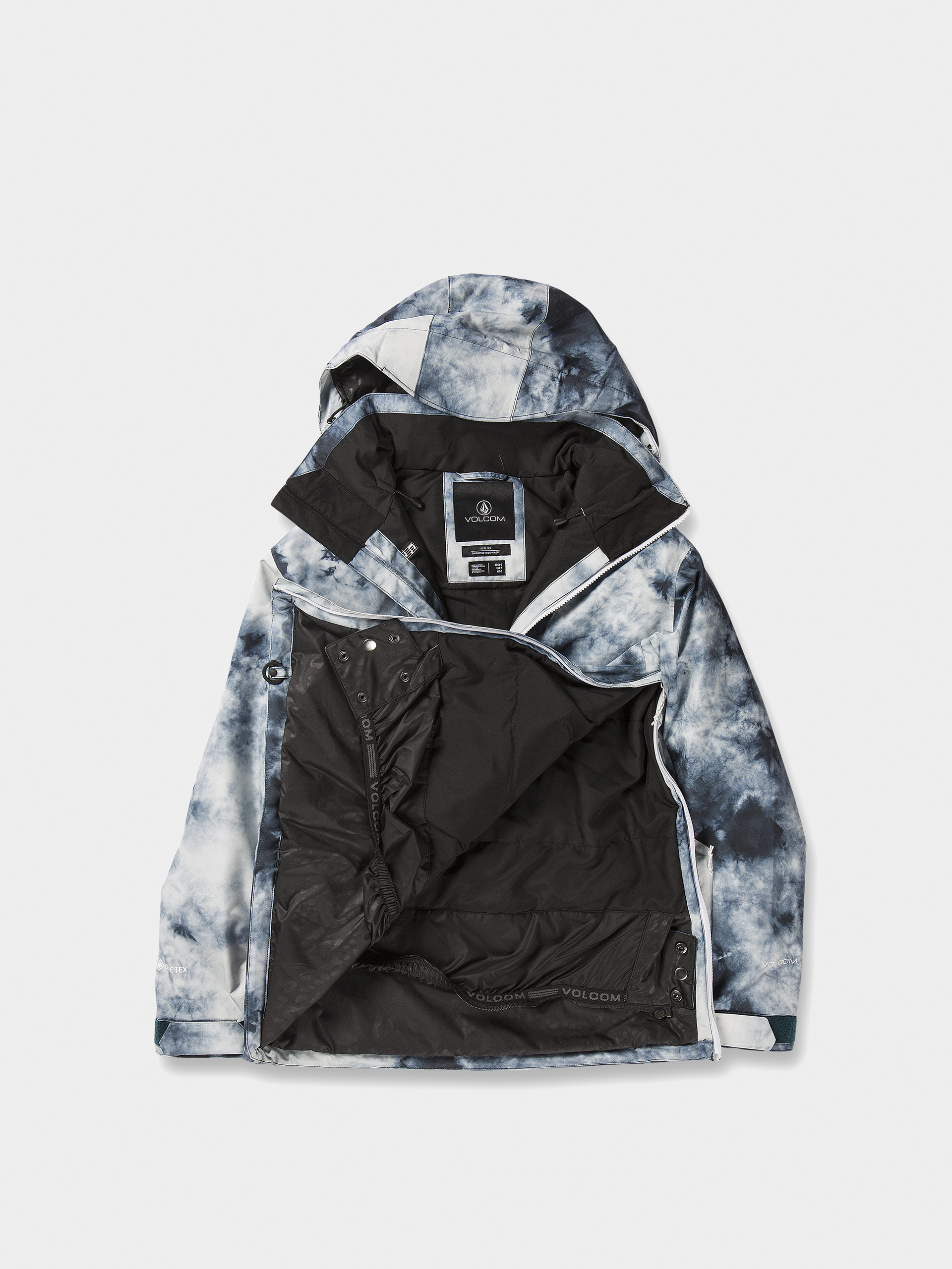 Női Volcom Fern Ins Gore Pullover Snowboard dzseki (storm tie dye)