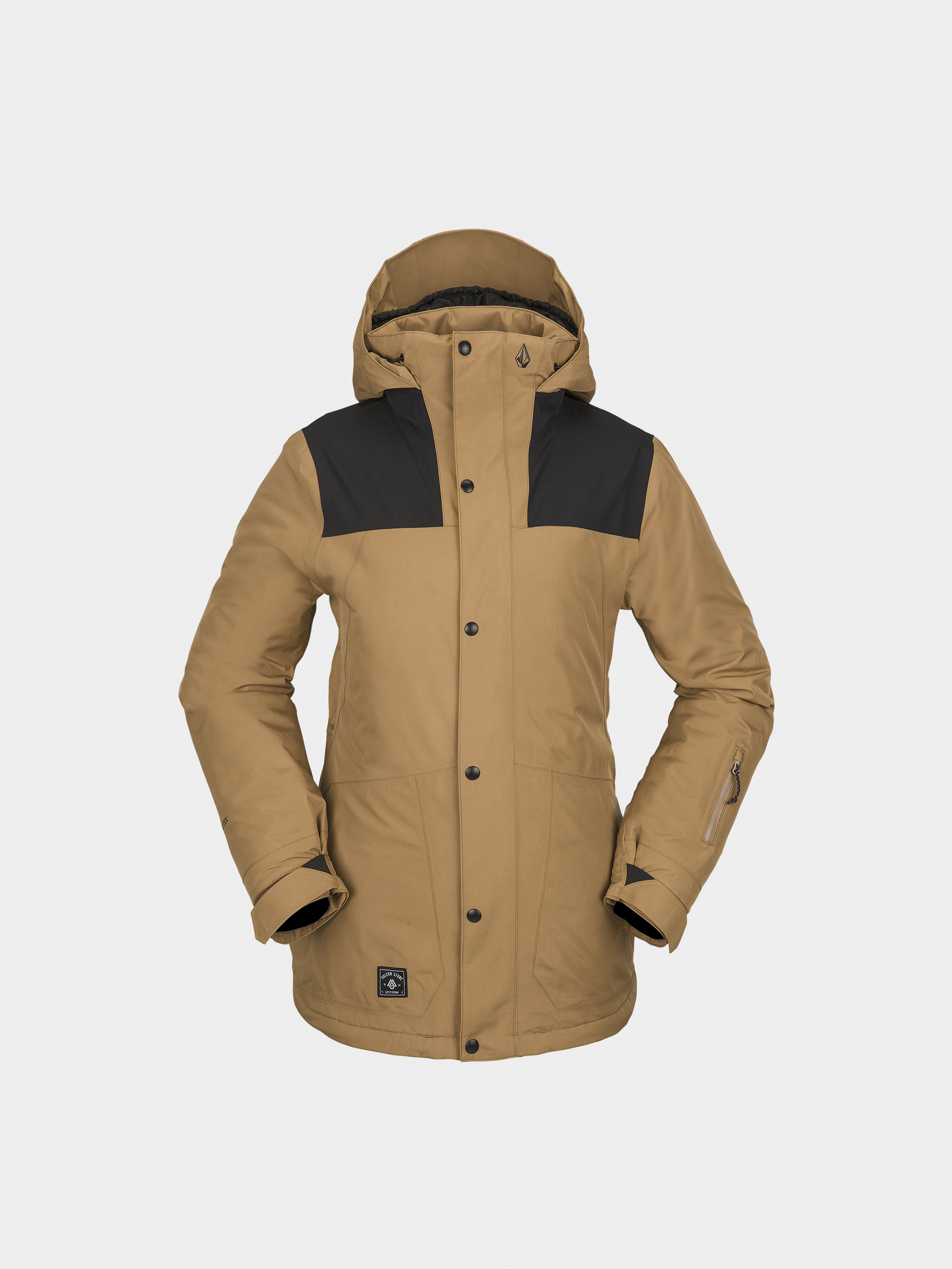 Női Volcom Ell Ins Gore Tex Snowboard dzseki (caramel)