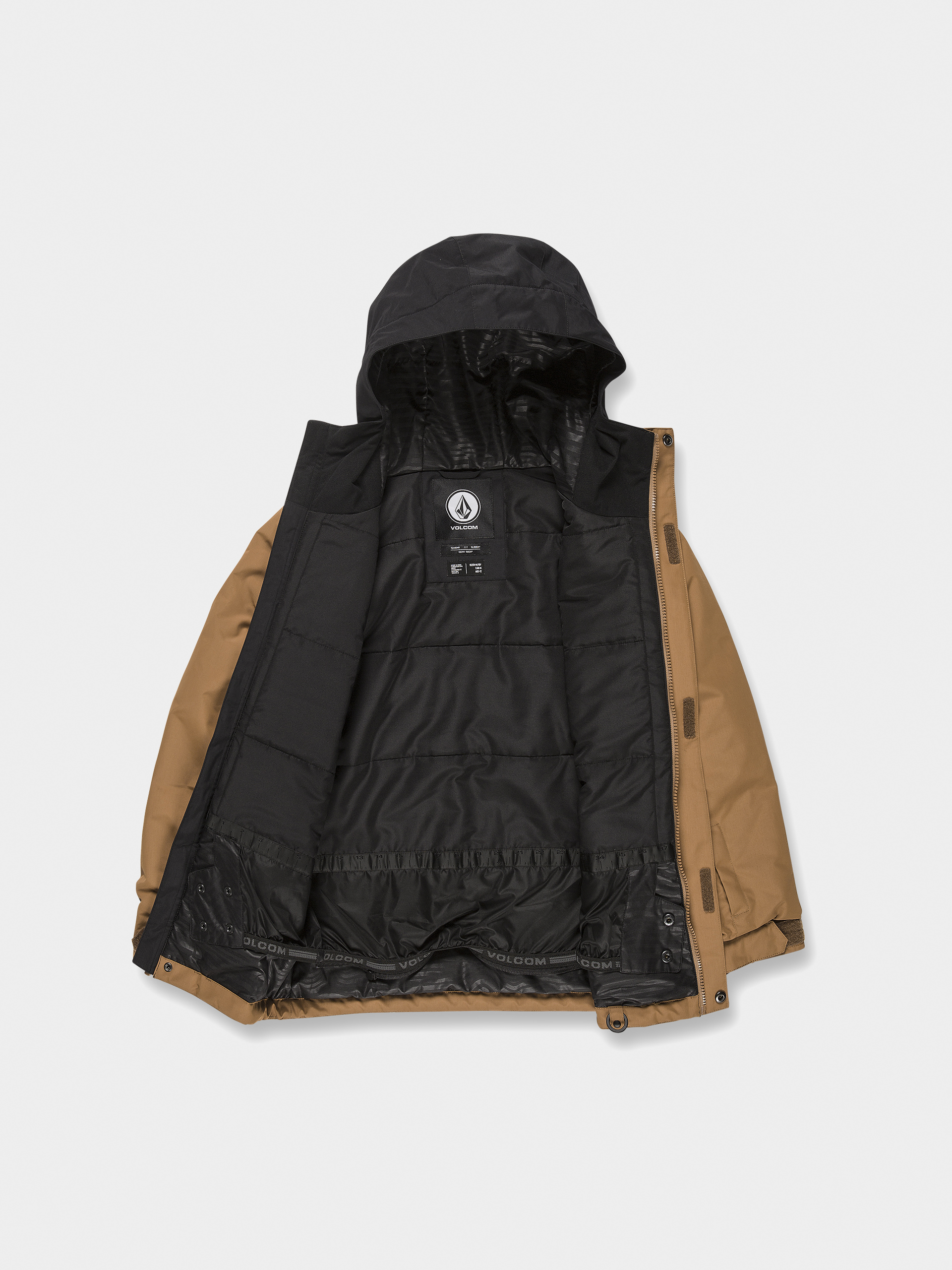 Volcom Stone.91 Ins JR Snowboard dzseki (caramel)