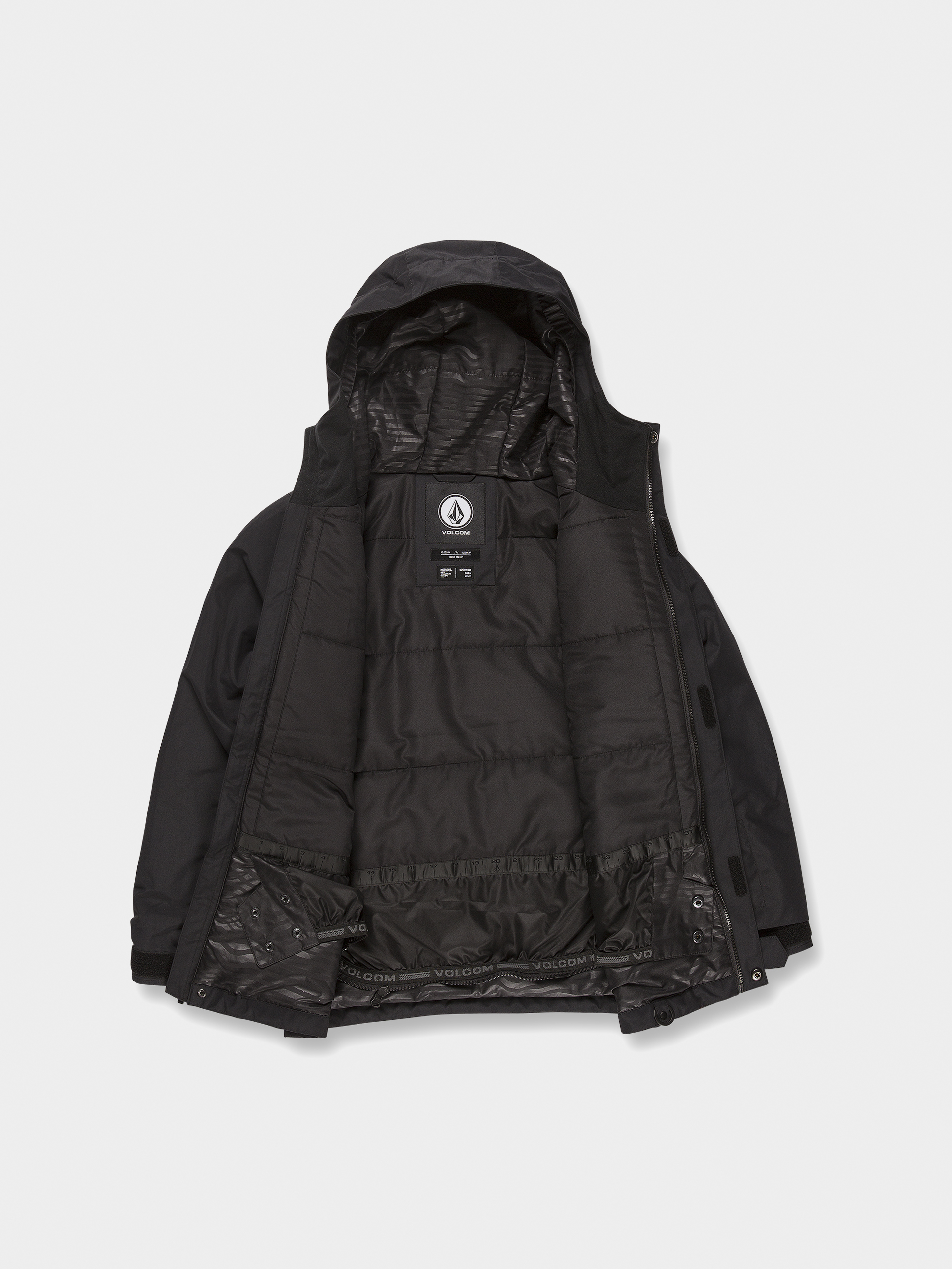Volcom Stone.91 Ins JR Snowboard dzseki (black)
