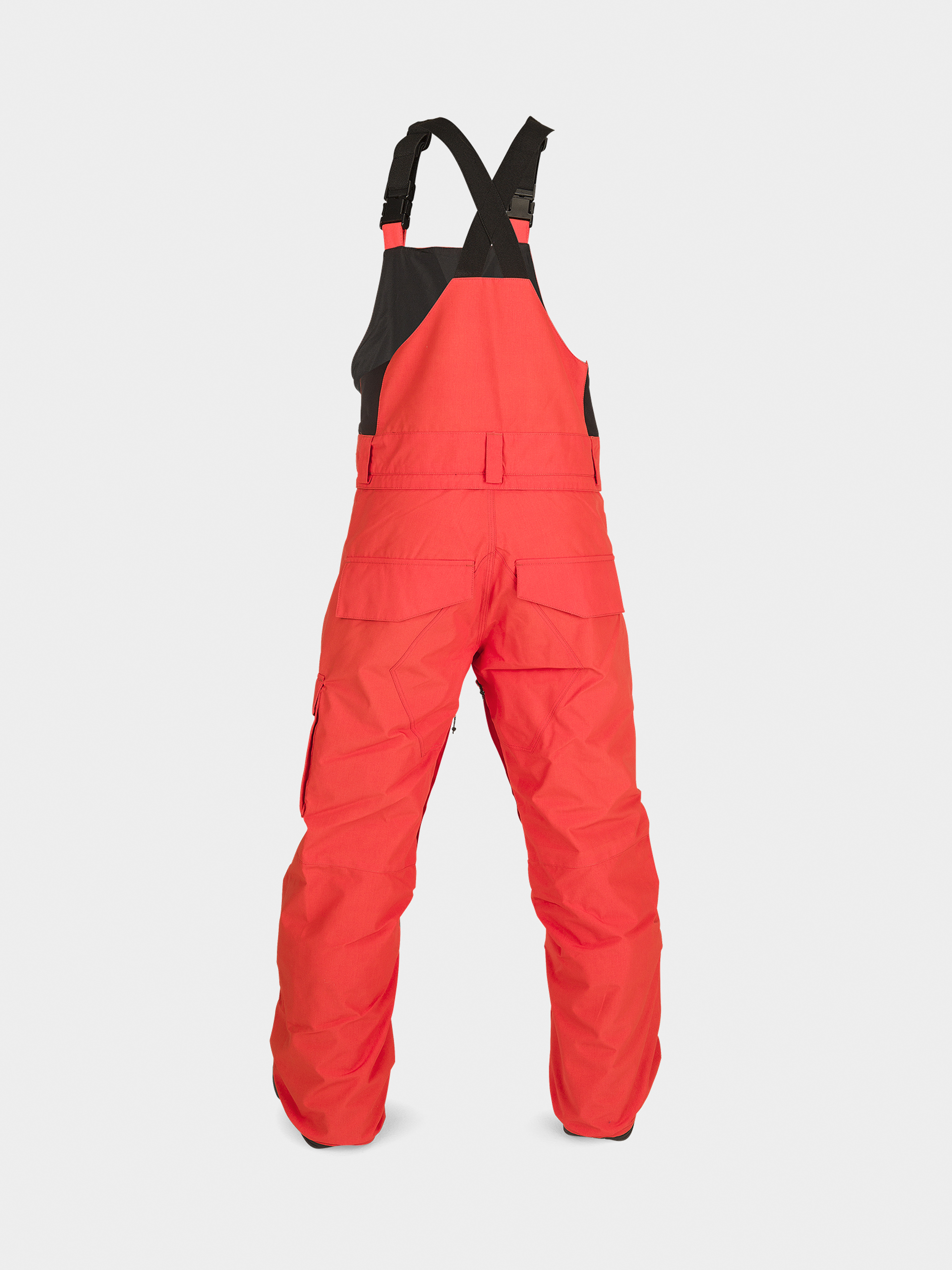 Volcom Barkley Ins Bib Overall JR Snowboard nadrág (orange shock)