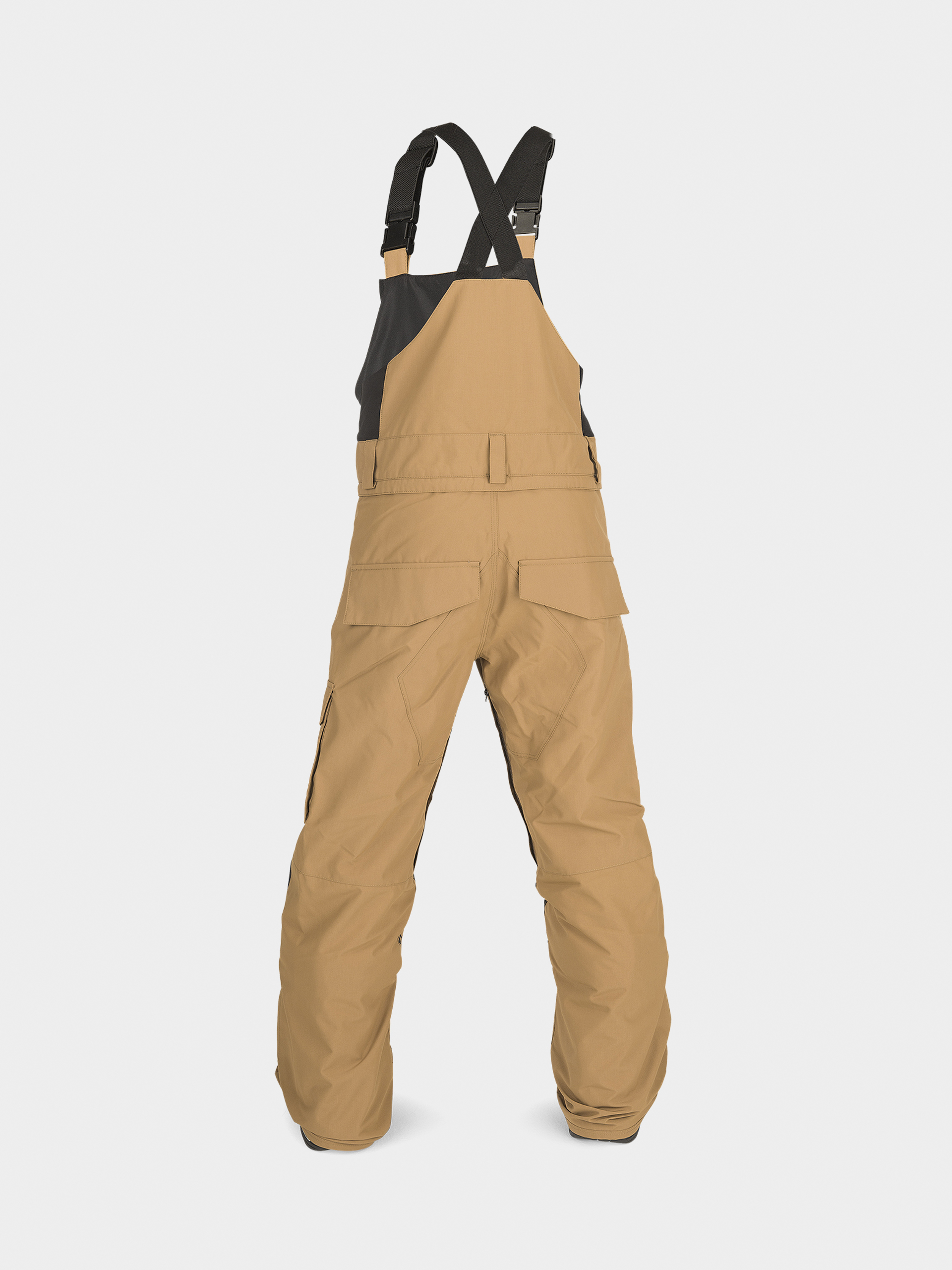 Volcom Barkley Ins Bib Overall JR Snowboard nadrág (caramel)