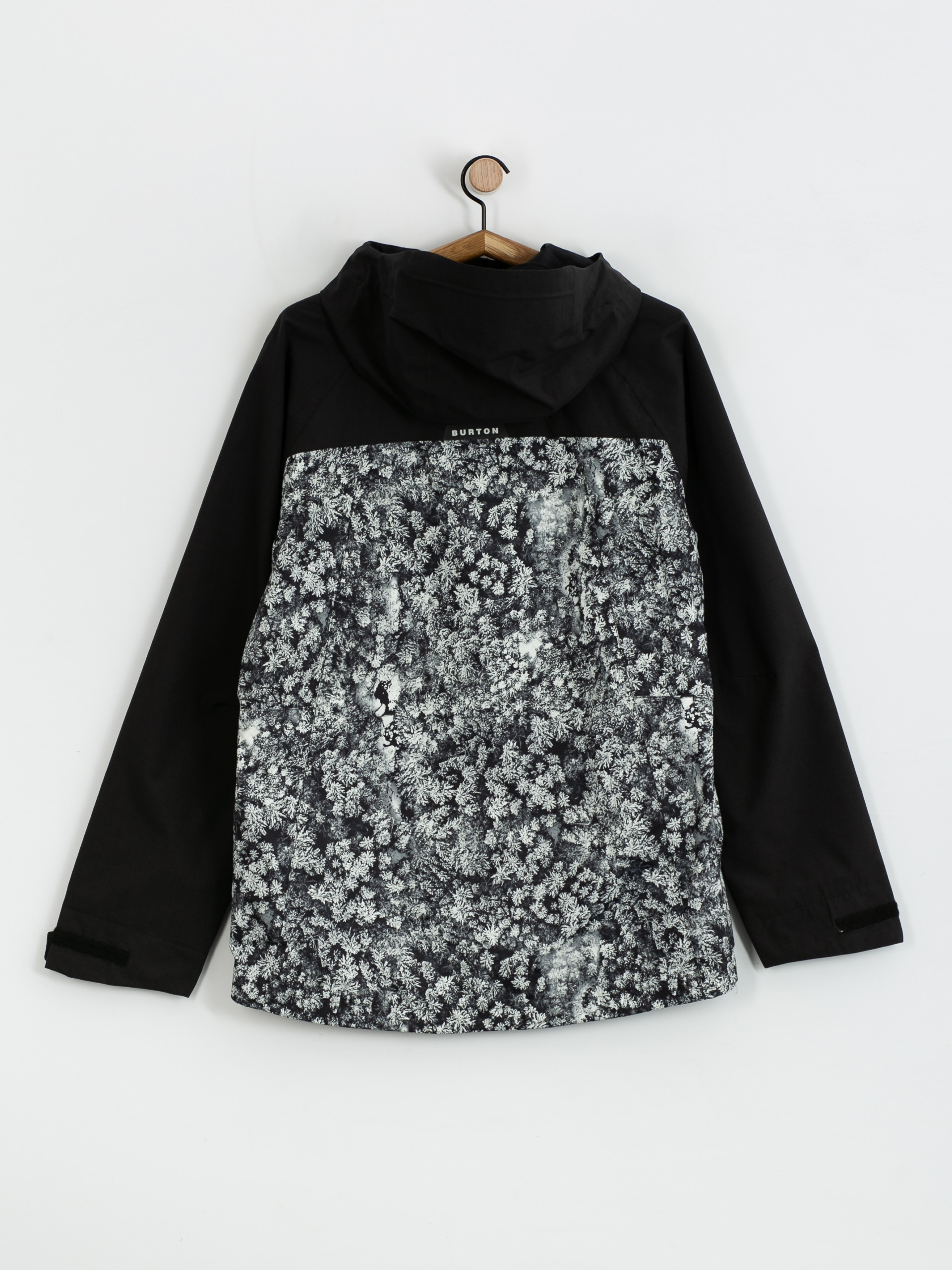 Férfi Burton Lodgepole Snowboard dzseki (true black/aerial pines)