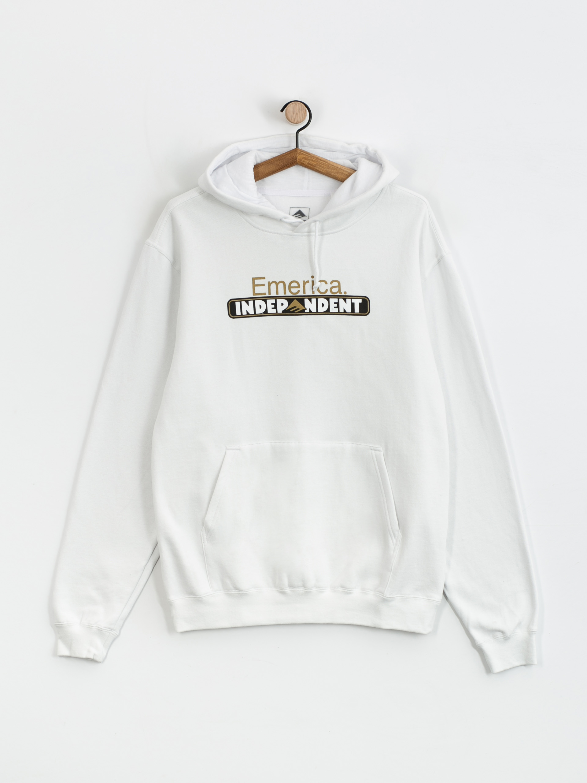 Emerica X Indy Bar HD Kapucnis pulóver (white)