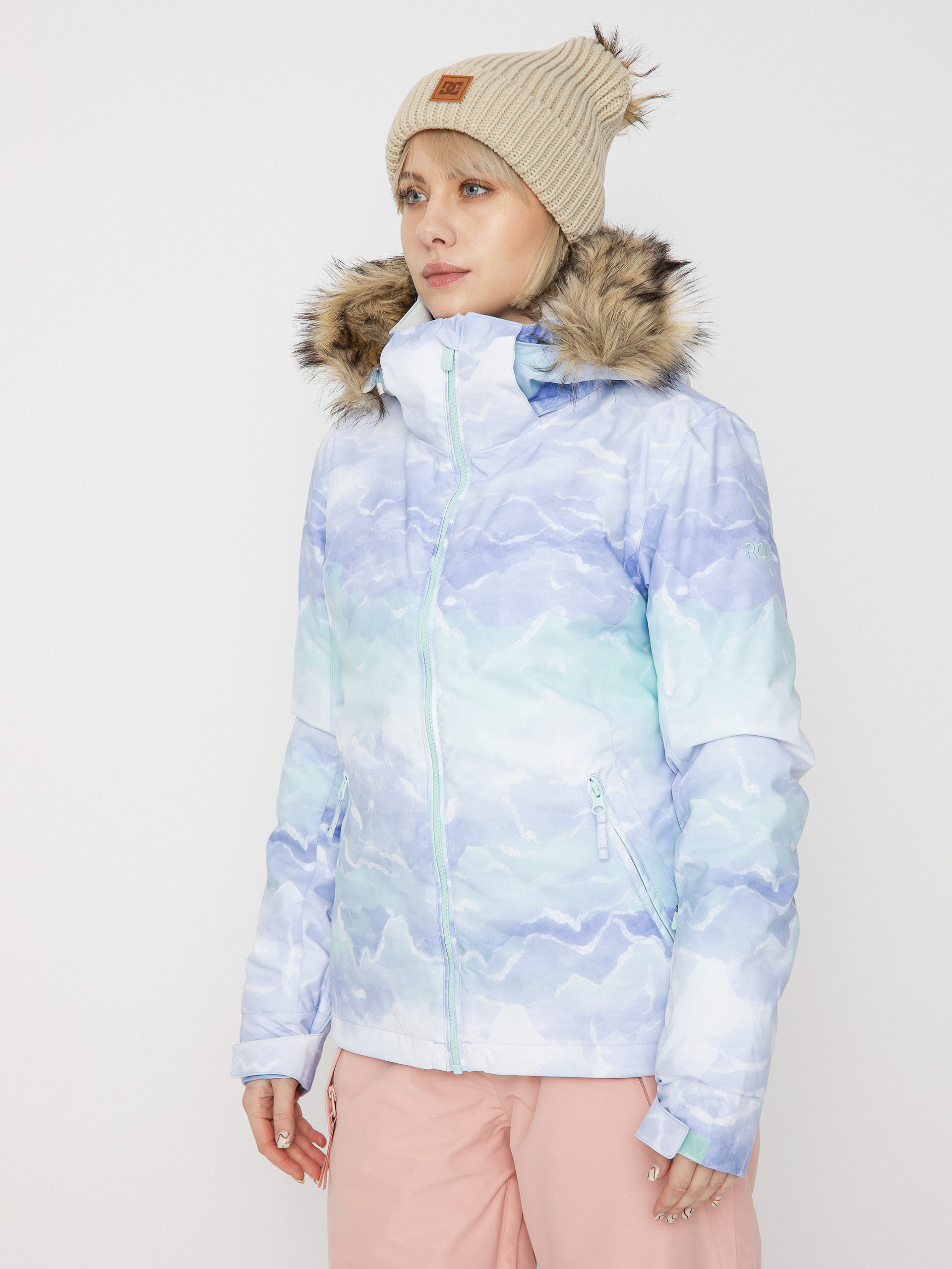 Női Roxy Jet Ski Se Snowboard dzseki (fair aqua seous)