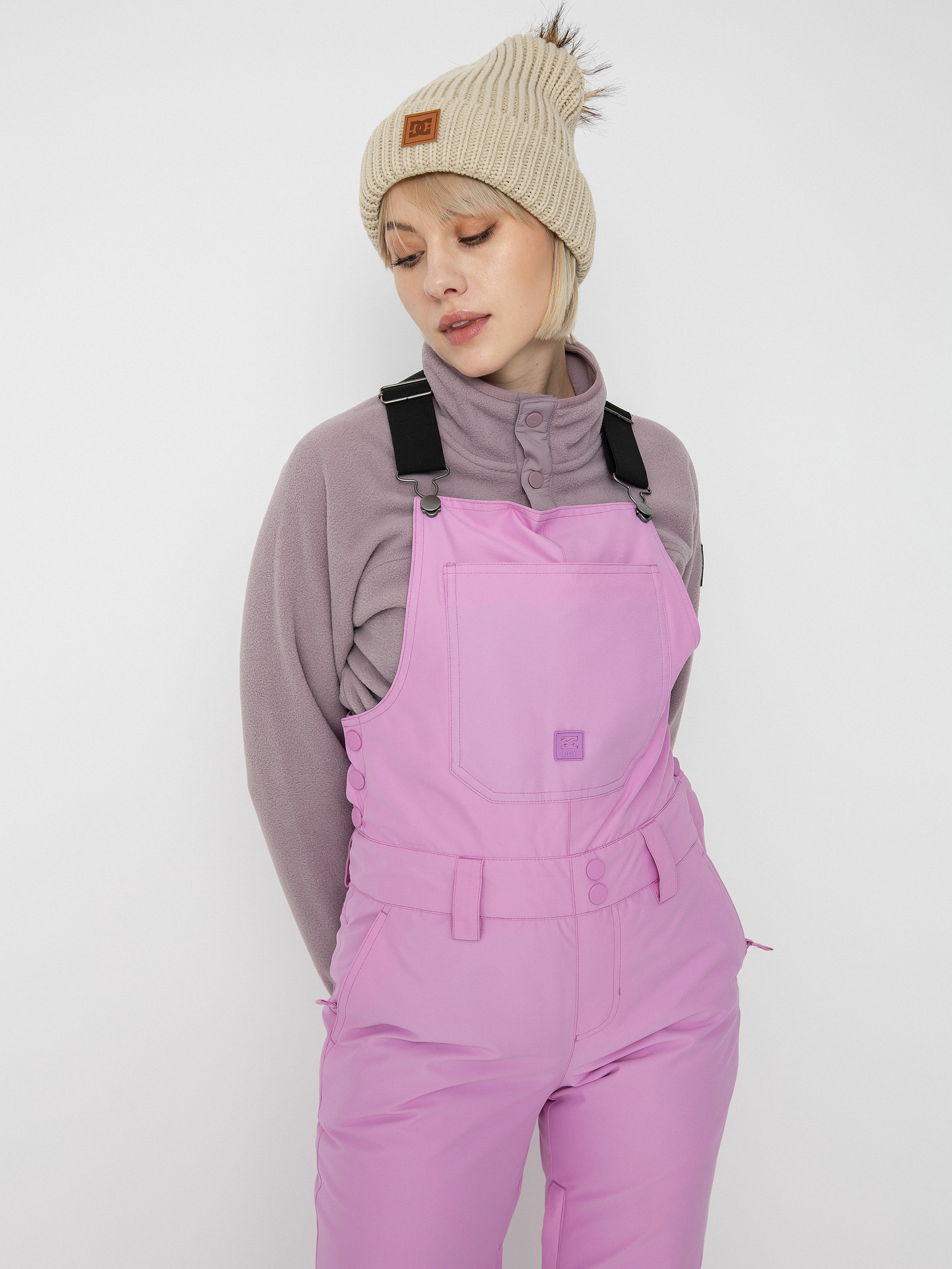 Női Billabong Adiv Riva Bib Snowboard nadrág (lavender field)