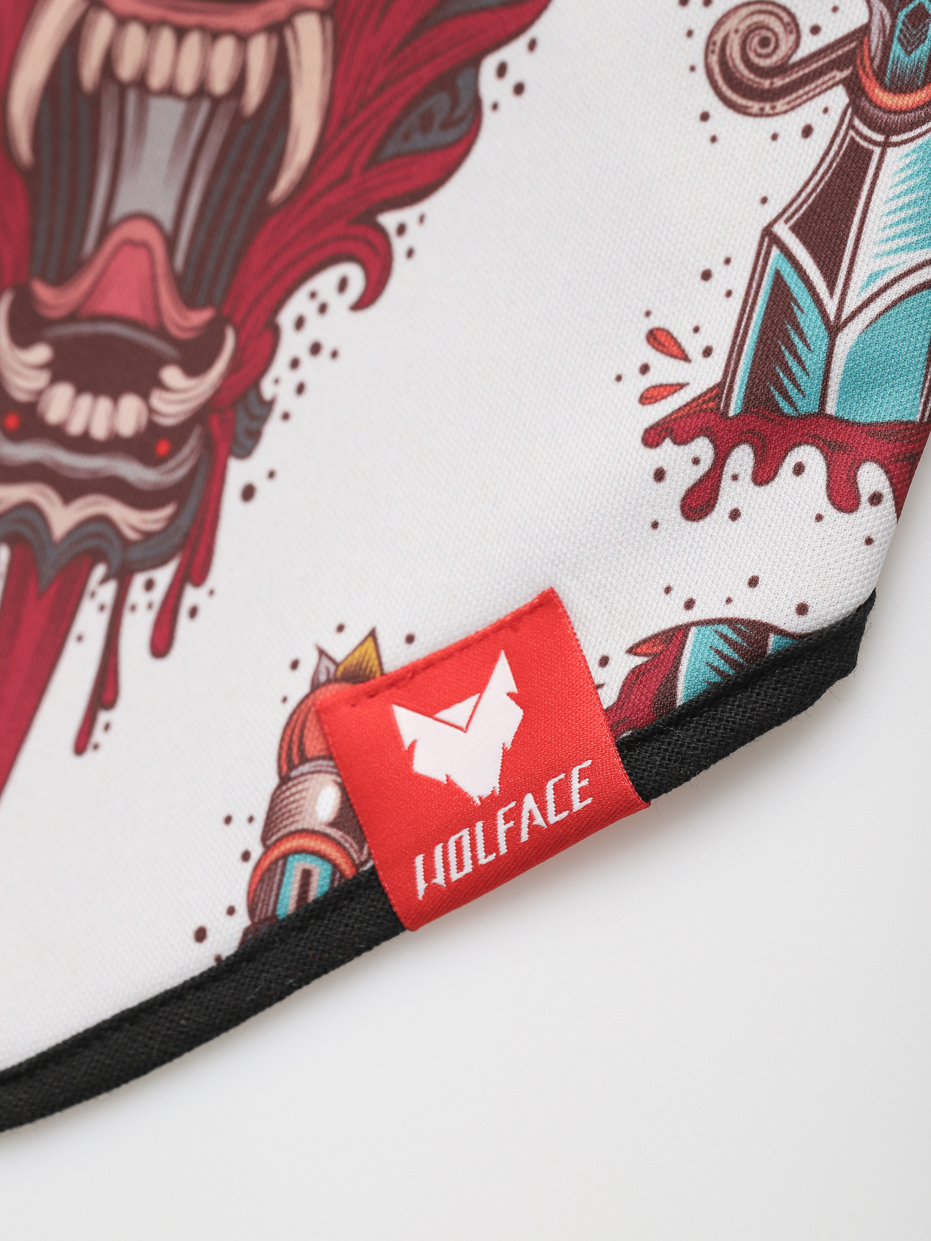 Wolface Okami Bandana (white)