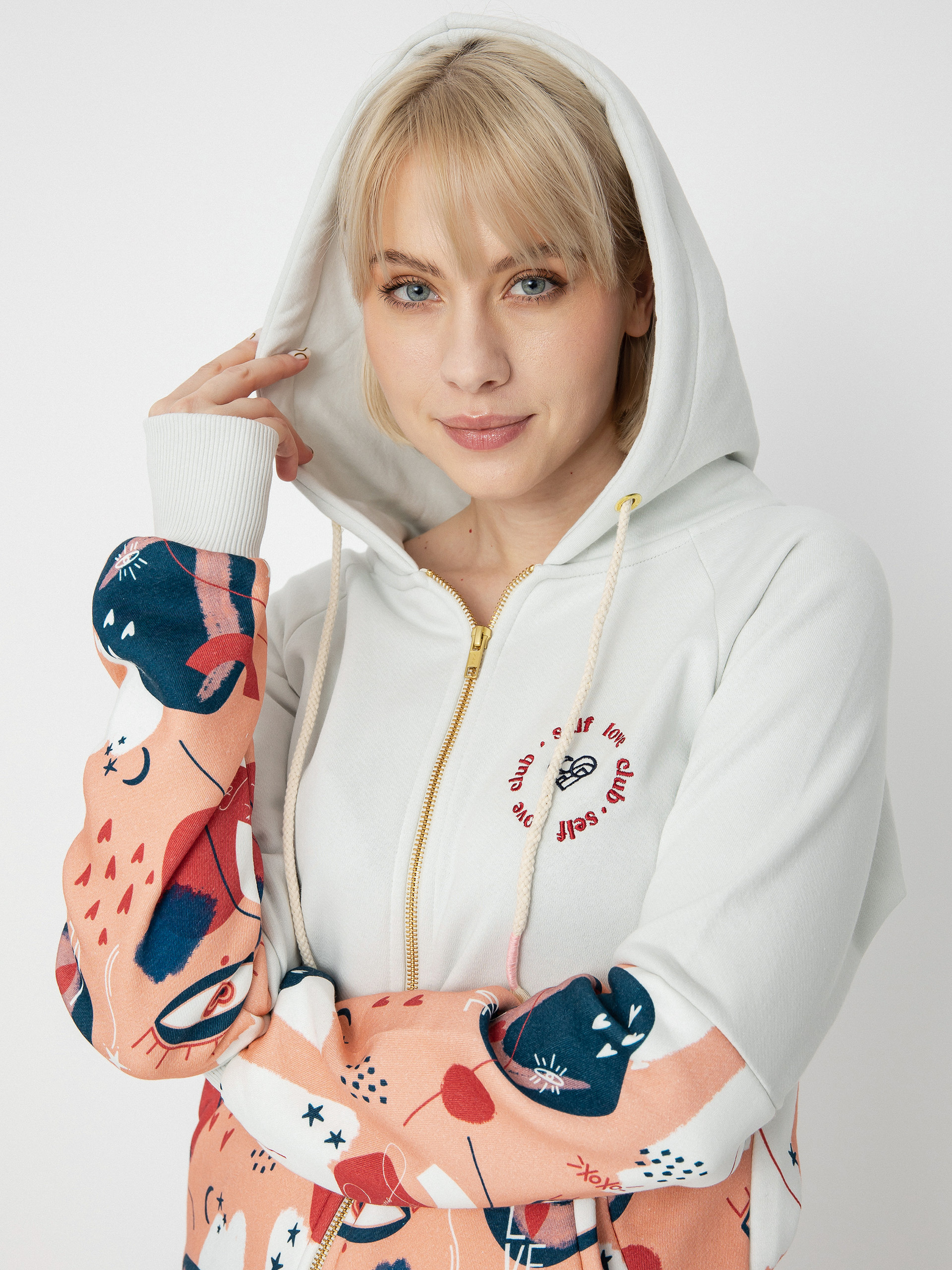 Femi Stories Tito ZHD Kapucnis pulóver Wmn (slc)