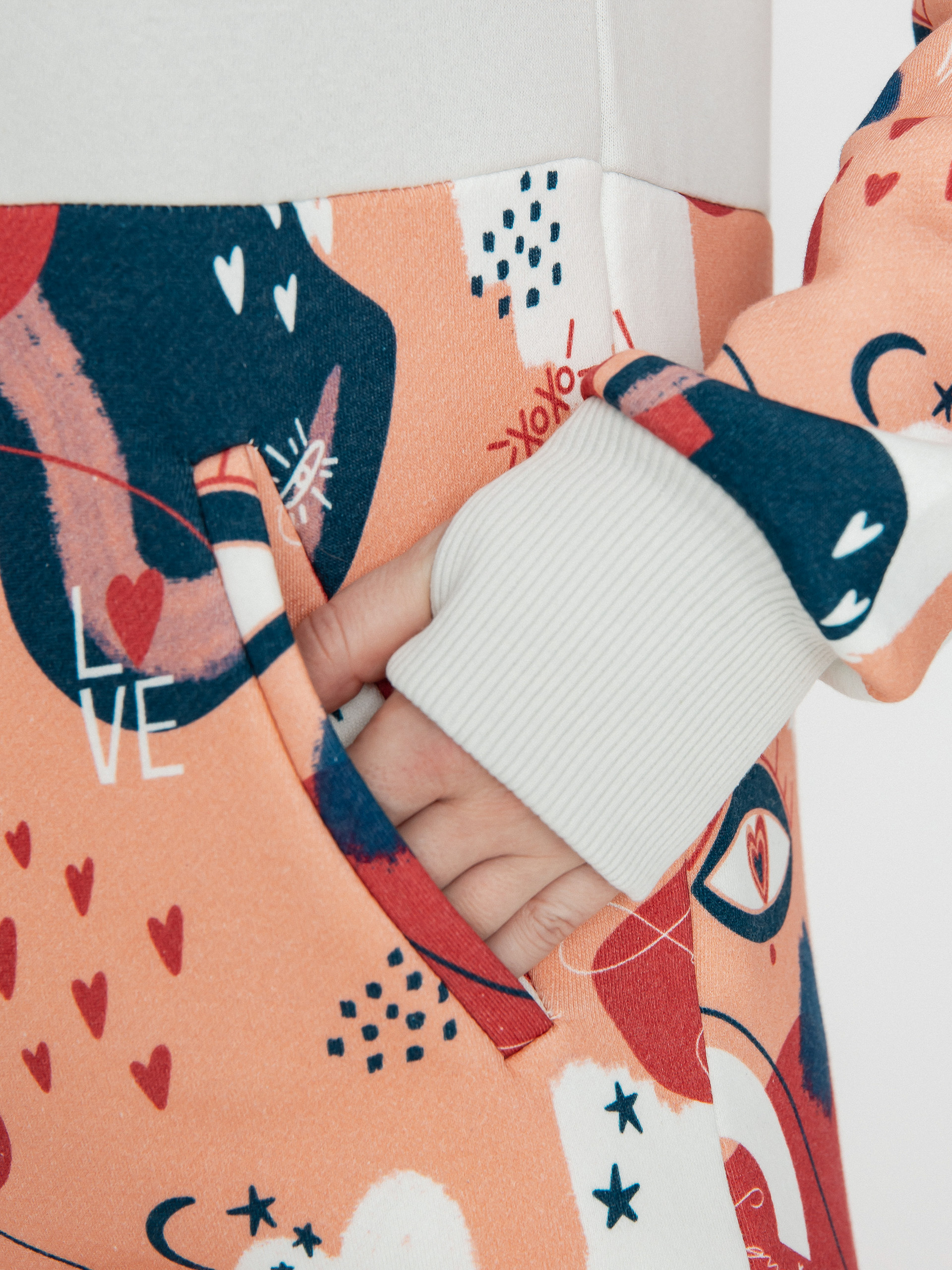 Femi Stories Tito ZHD Kapucnis pulóver Wmn (slc)