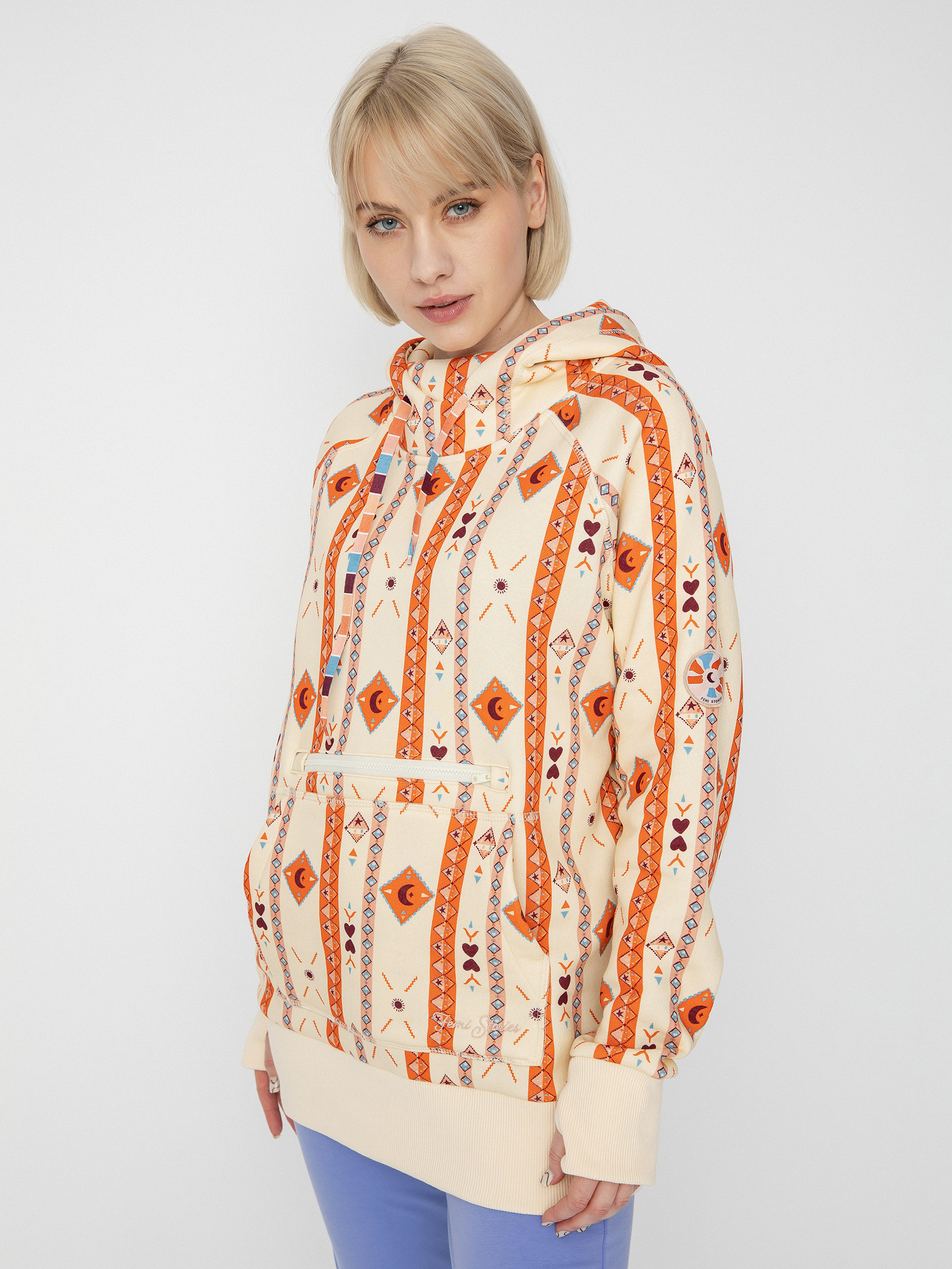 Femi Stories Letti HD Kapucnis pulóver Wmn (llr)