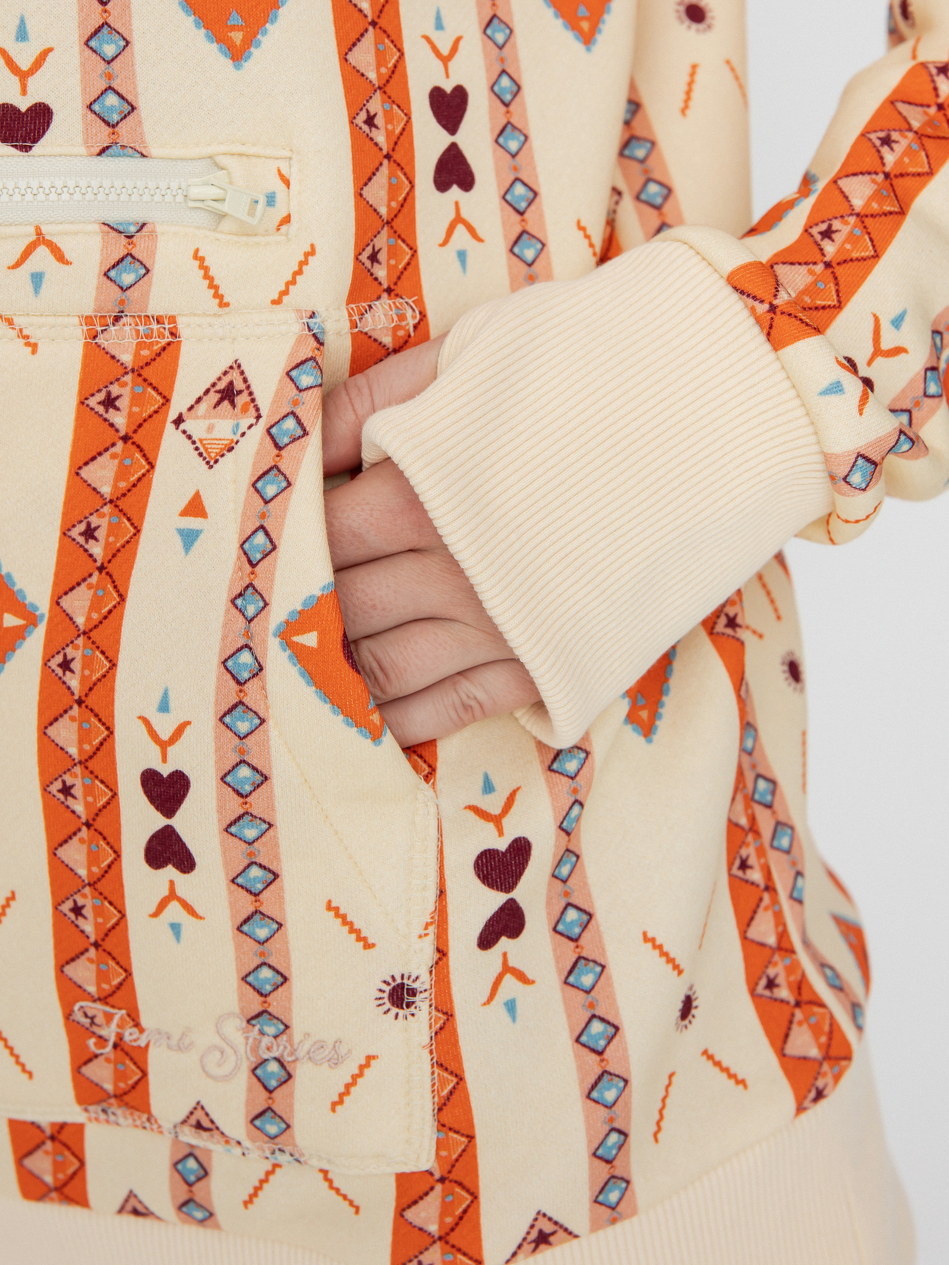 Femi Stories Letti HD Kapucnis pulóver Wmn (llr)